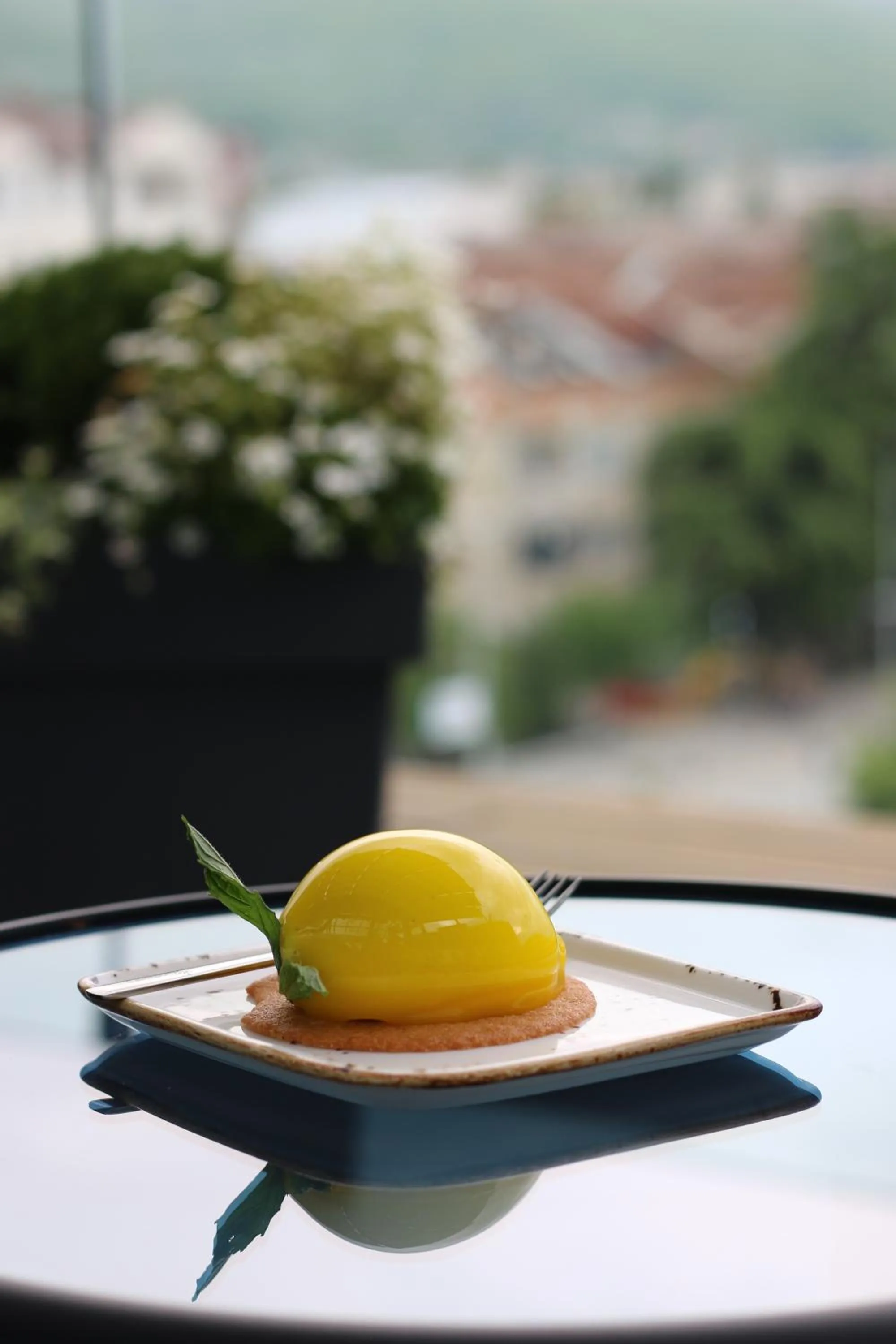 Food and drinks in Sky Corner Hotel