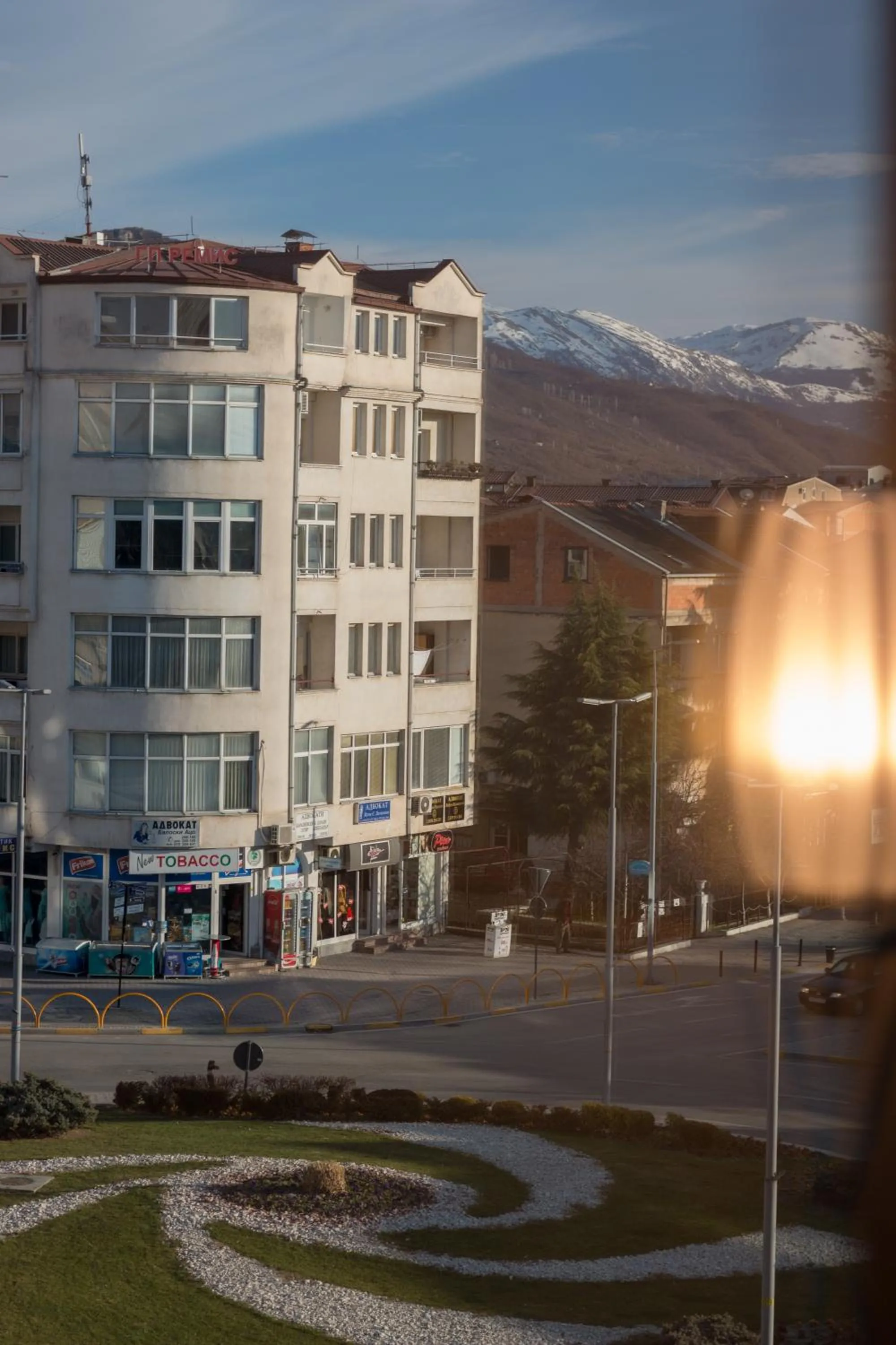 City view in Sky Corner Hotel