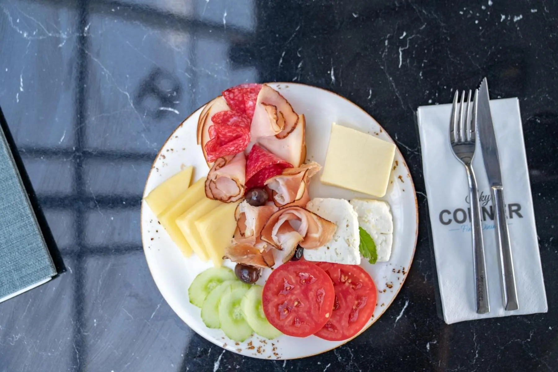 Buffet breakfast in Sky Corner Hotel