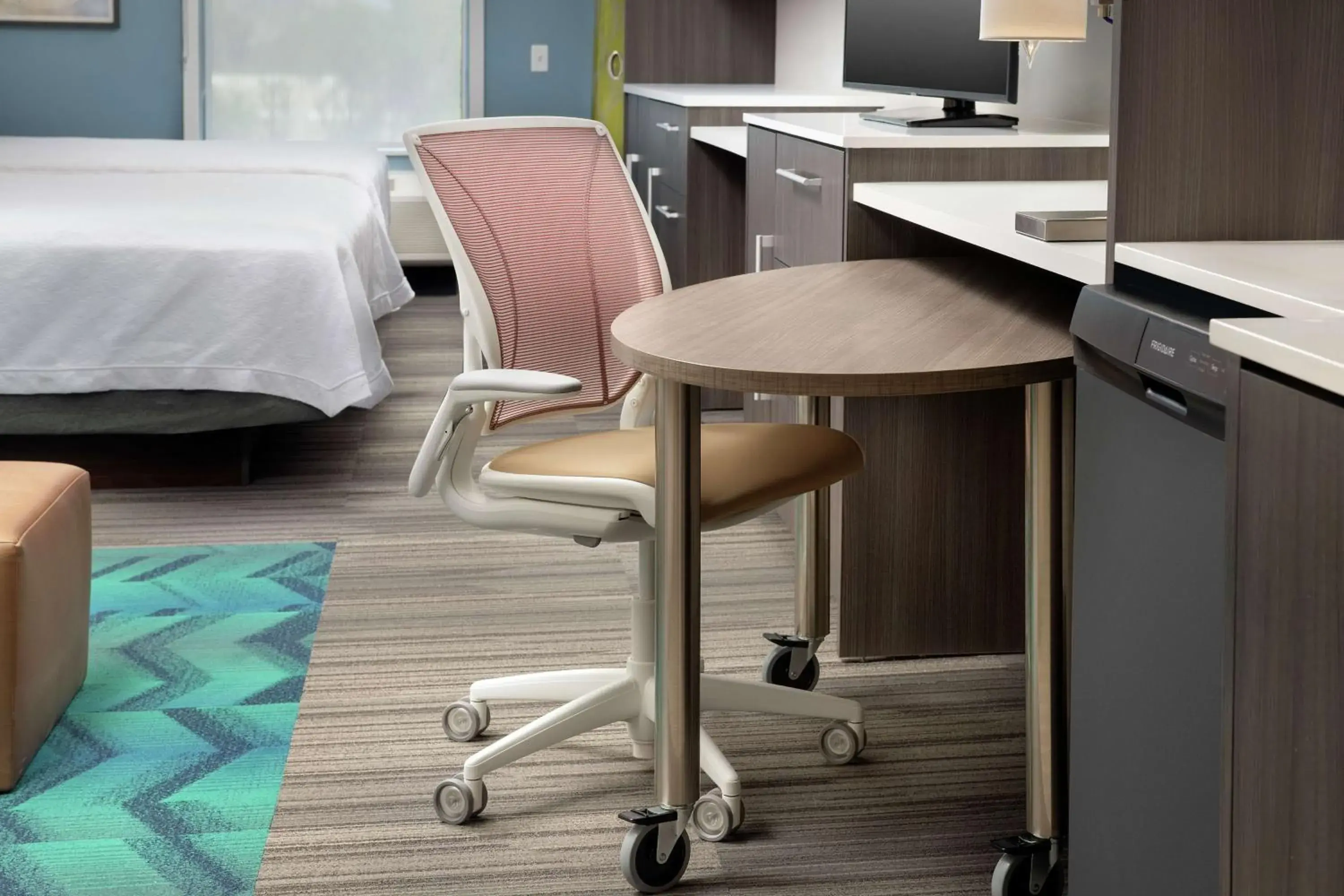 Bedroom, Bed in Home2 Suites By Hilton Phoenix Airport South Bedroom, Bed in Home2 Suites By Hilton Phoenix Airport South