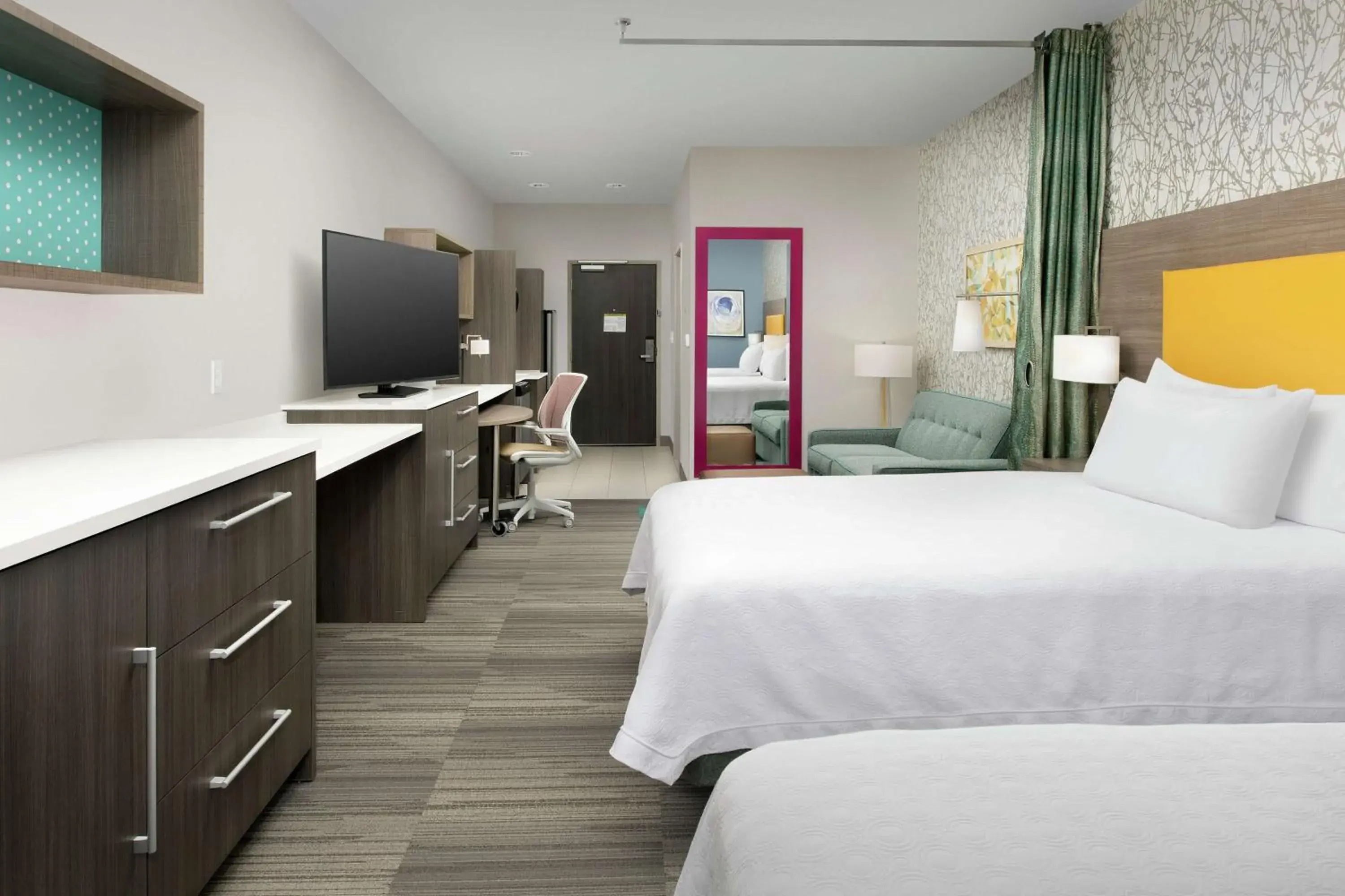 Bed in Home2 Suites By Hilton Phoenix Airport South Bed in Home2 Suites By Hilton Phoenix Airport South