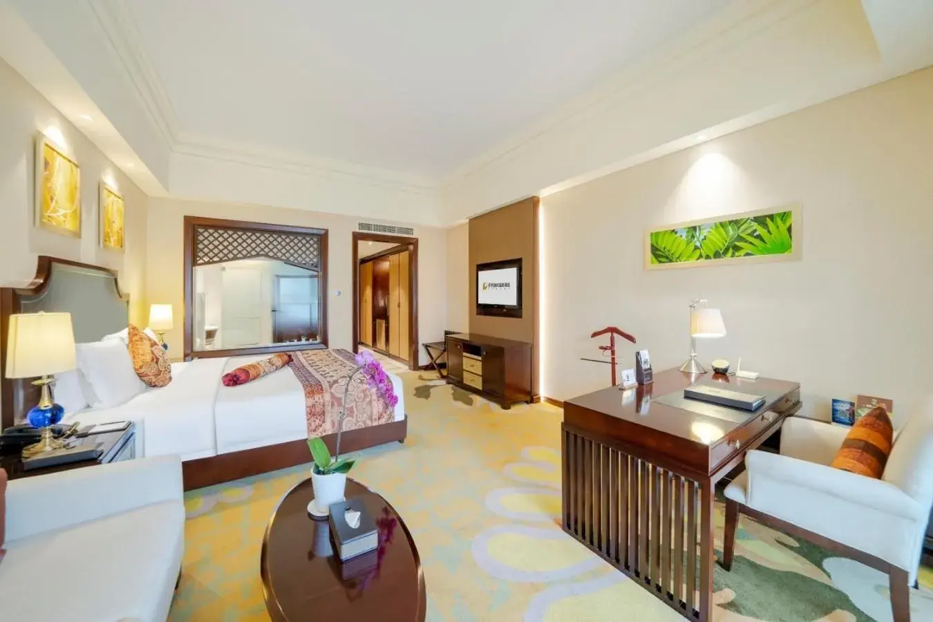 Deluxe Double Room in Poly Hotspring Guiyang Hotel Deluxe Double Room in Poly Hotspring Guiyang Hotel