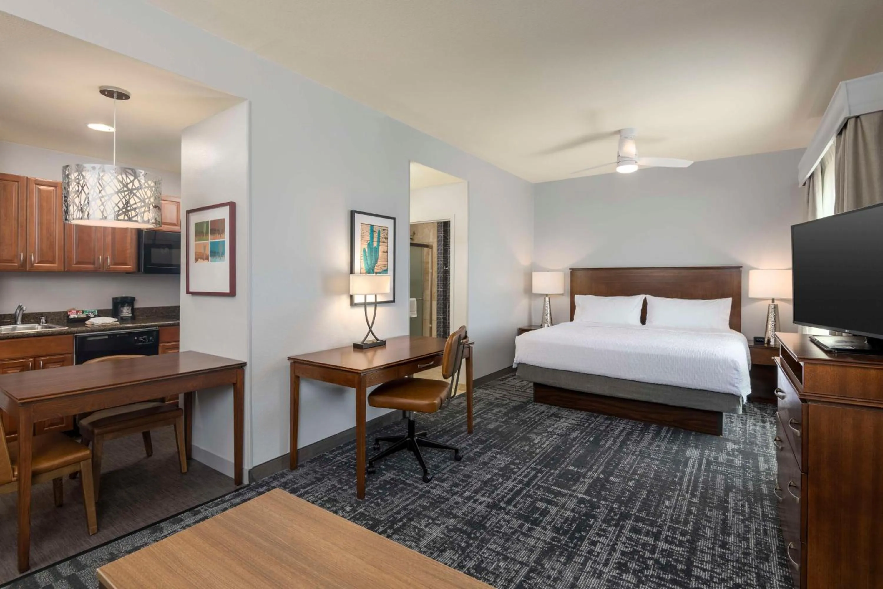 Bedroom, Bed in Homewood Suites by Hilton Phoenix North-Happy Valley