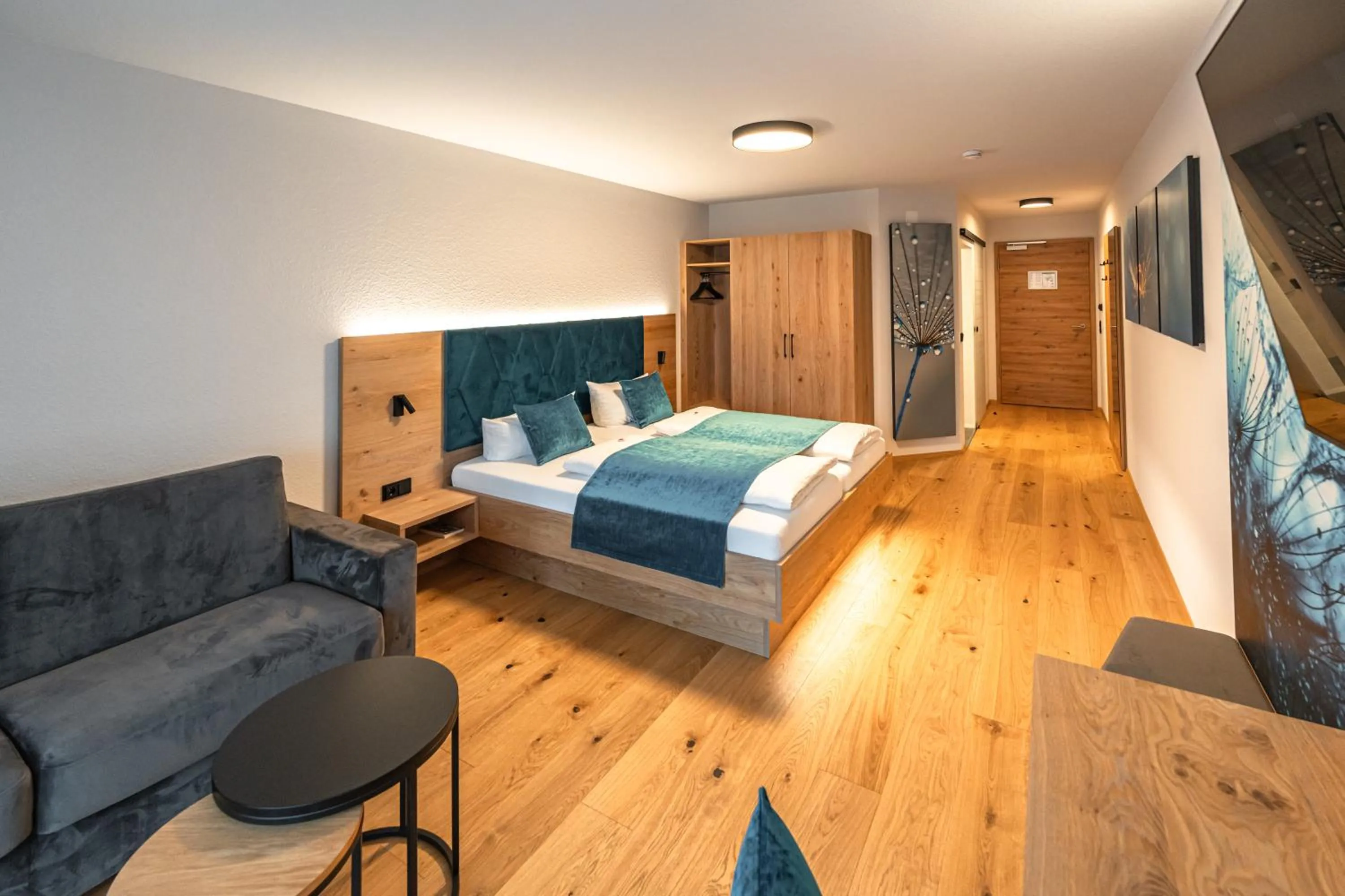 Bed in Hotel Spinnerhof