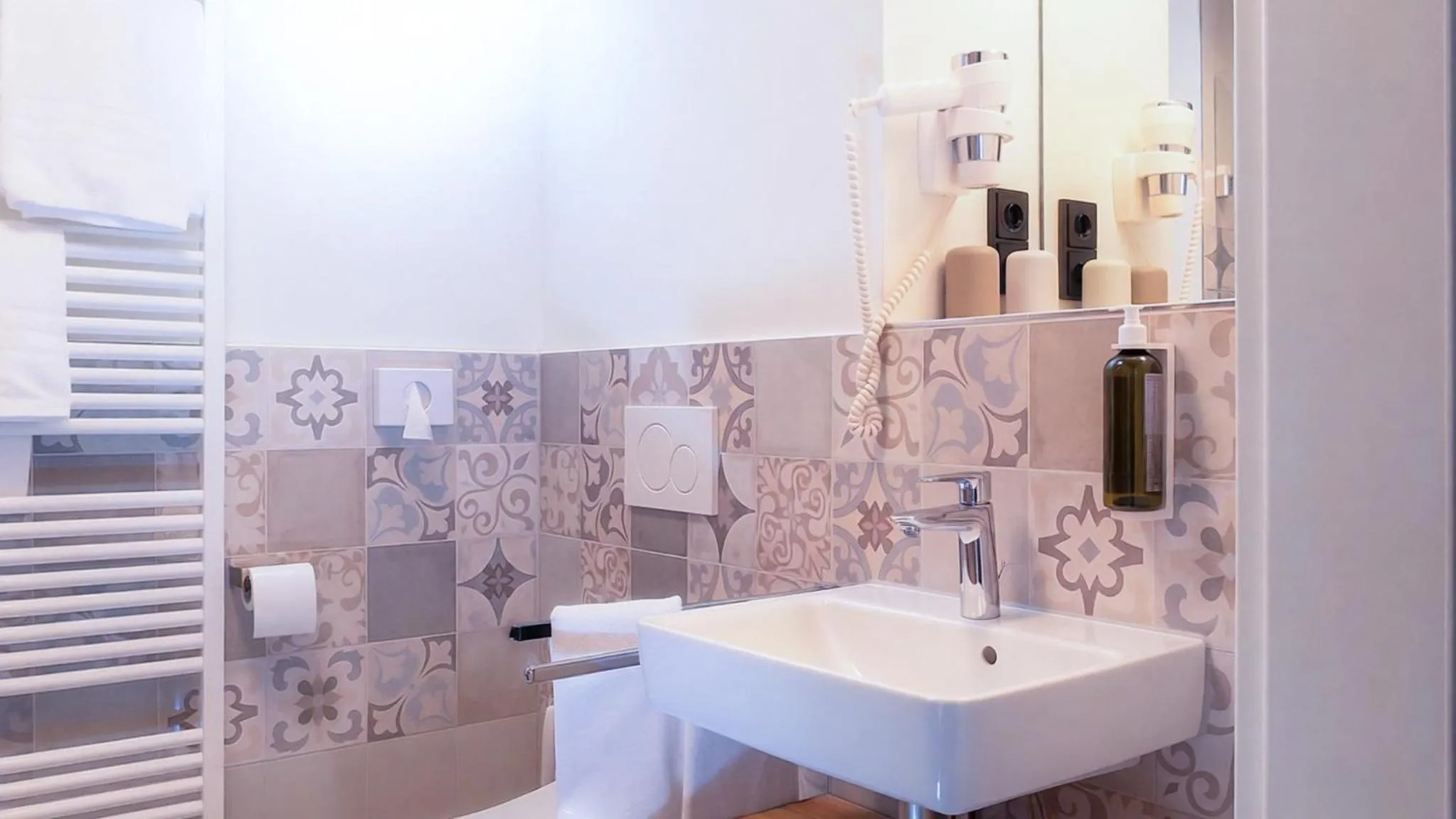 Toilet in Hotel Spinnerhof