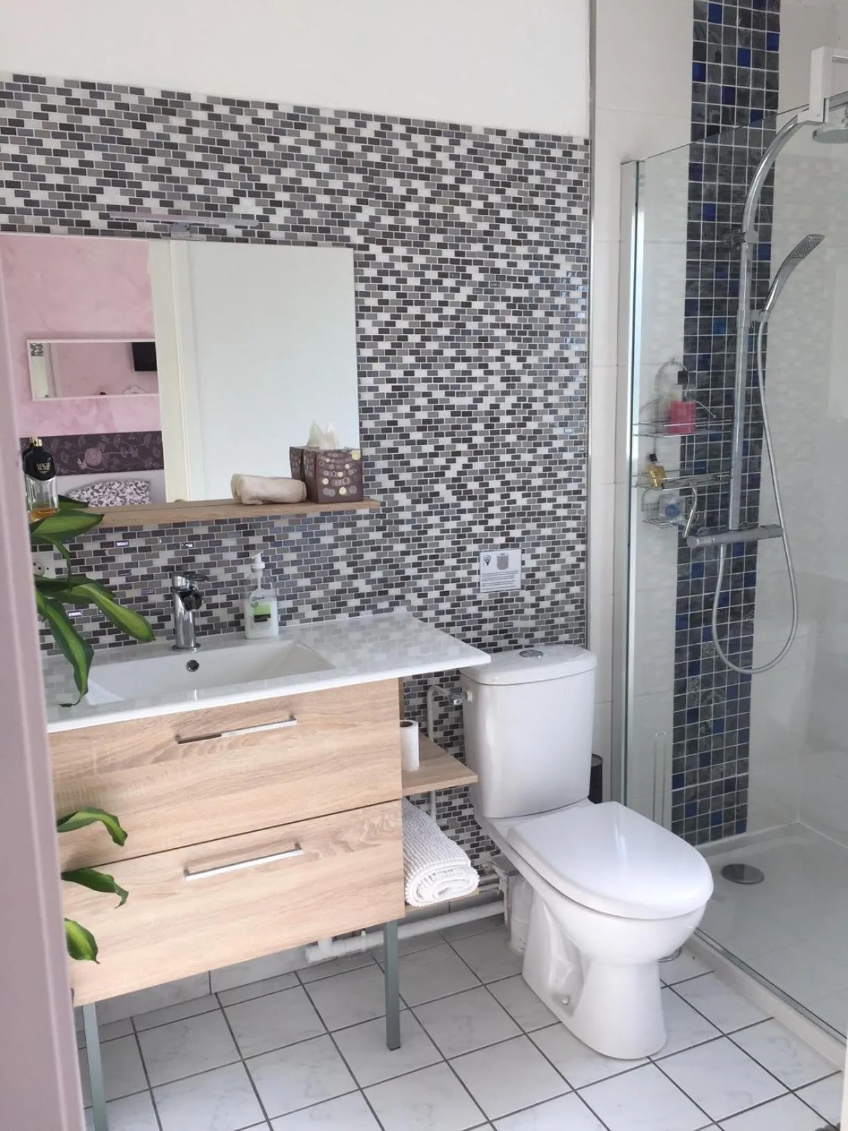 Bathroom in La Raimbaudière