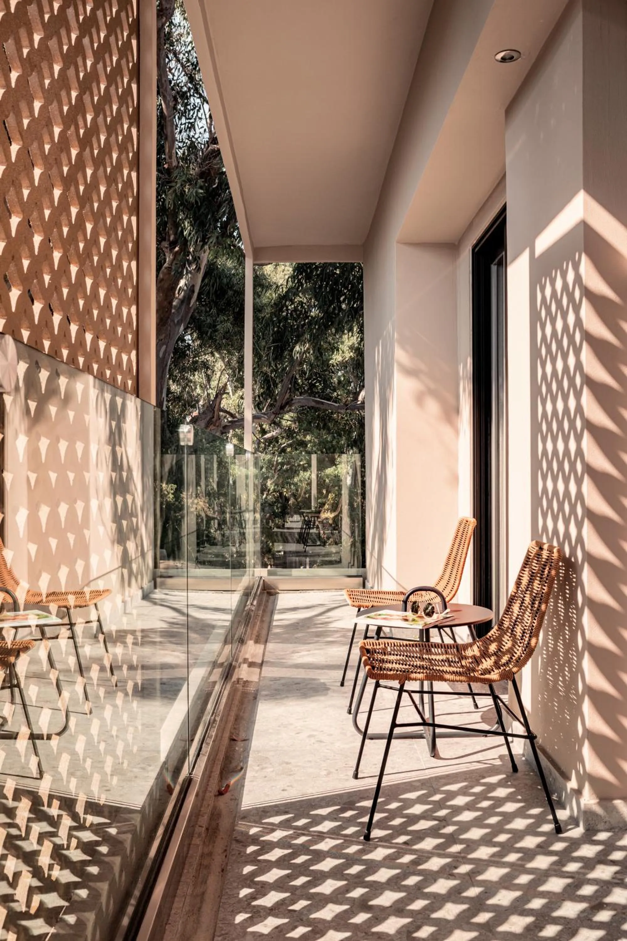 Balcony/Terrace in More Meni City Beach Rhodes
