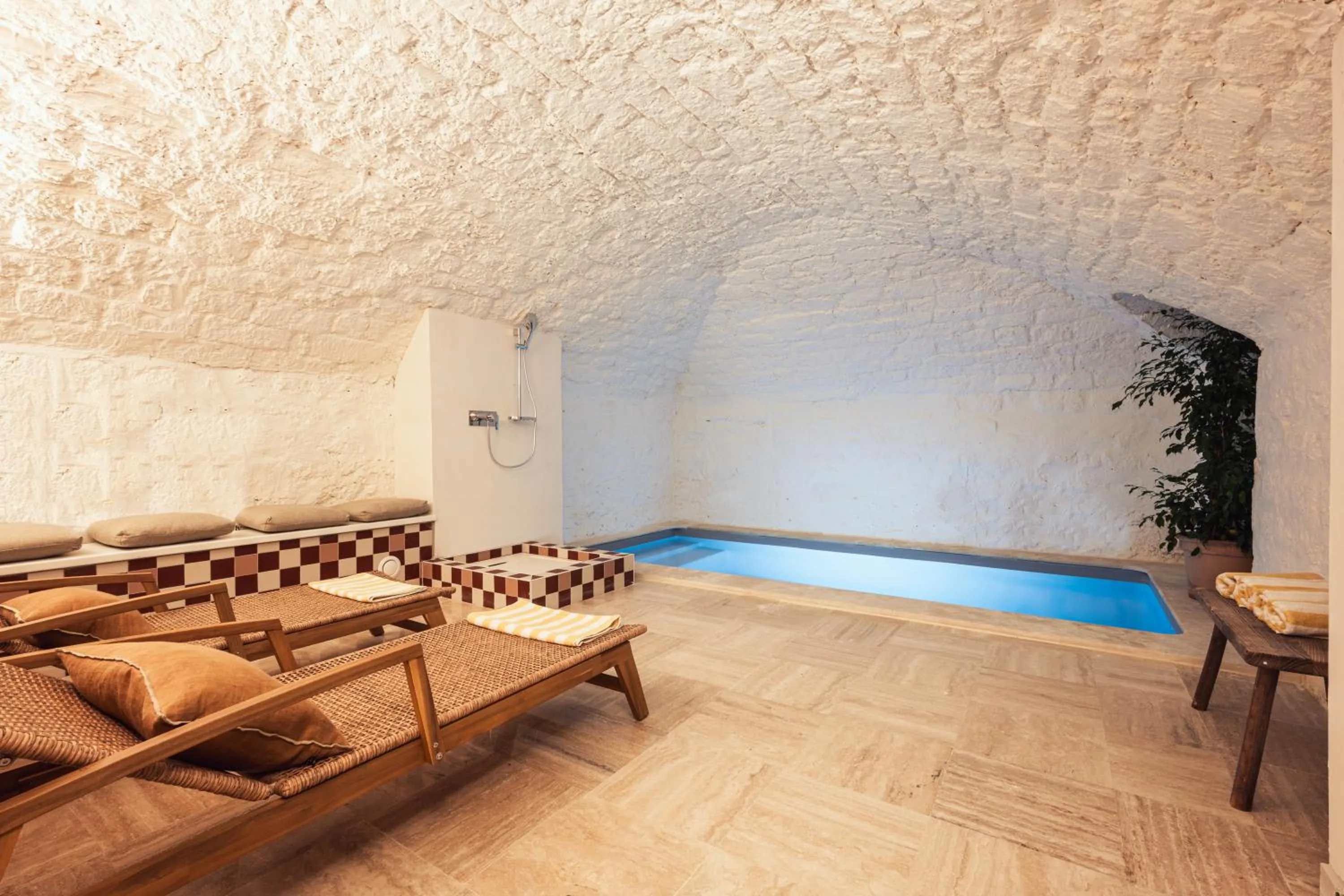 Swimming pool in Maison Gaîté