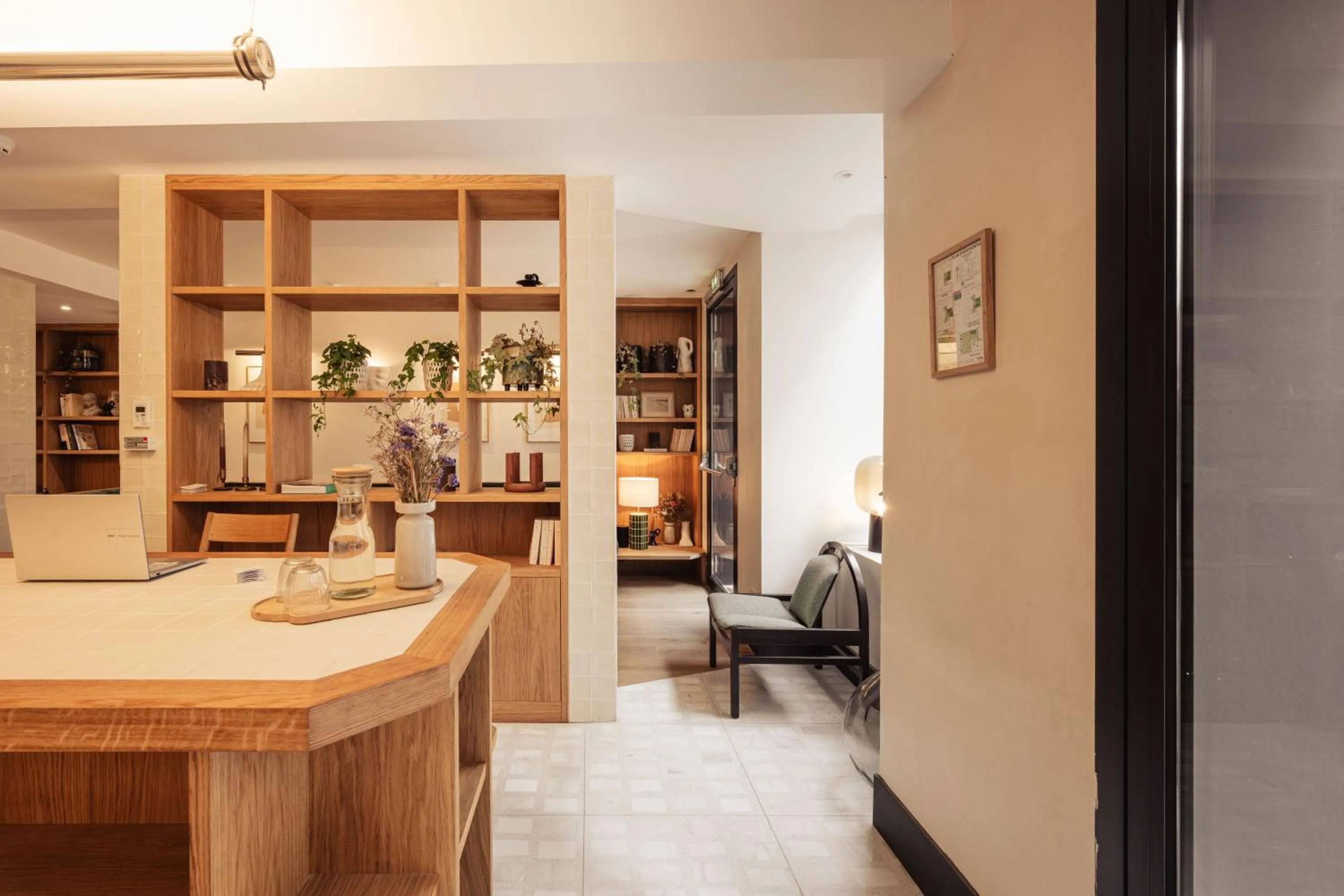 Lobby or reception in Maison Gaîté