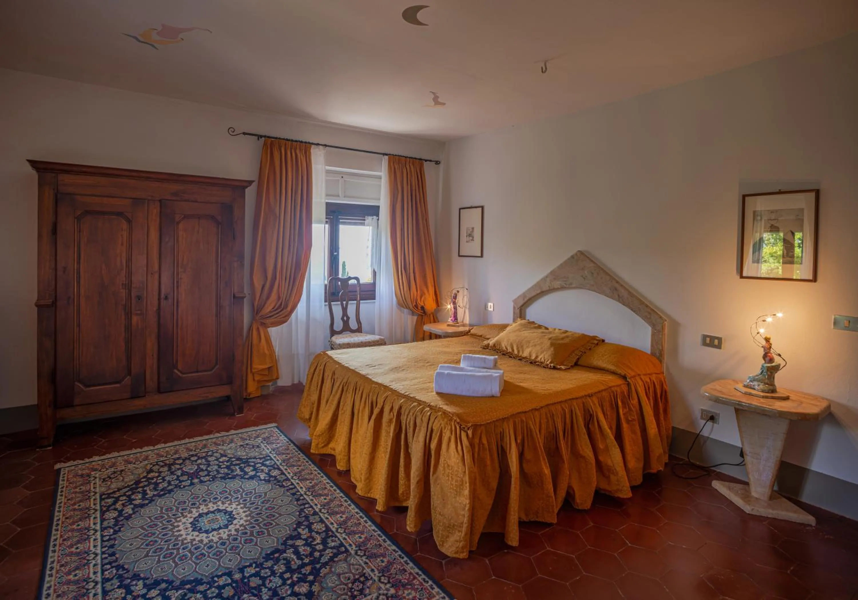 Superior Double or Twin Room in Villa Le Querciolaie