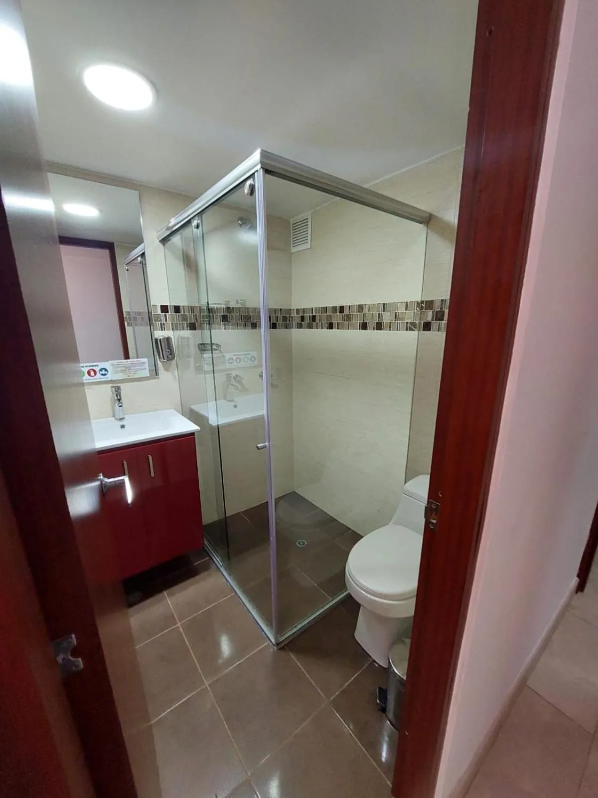 Bathroom in Hotel Cabrera Real