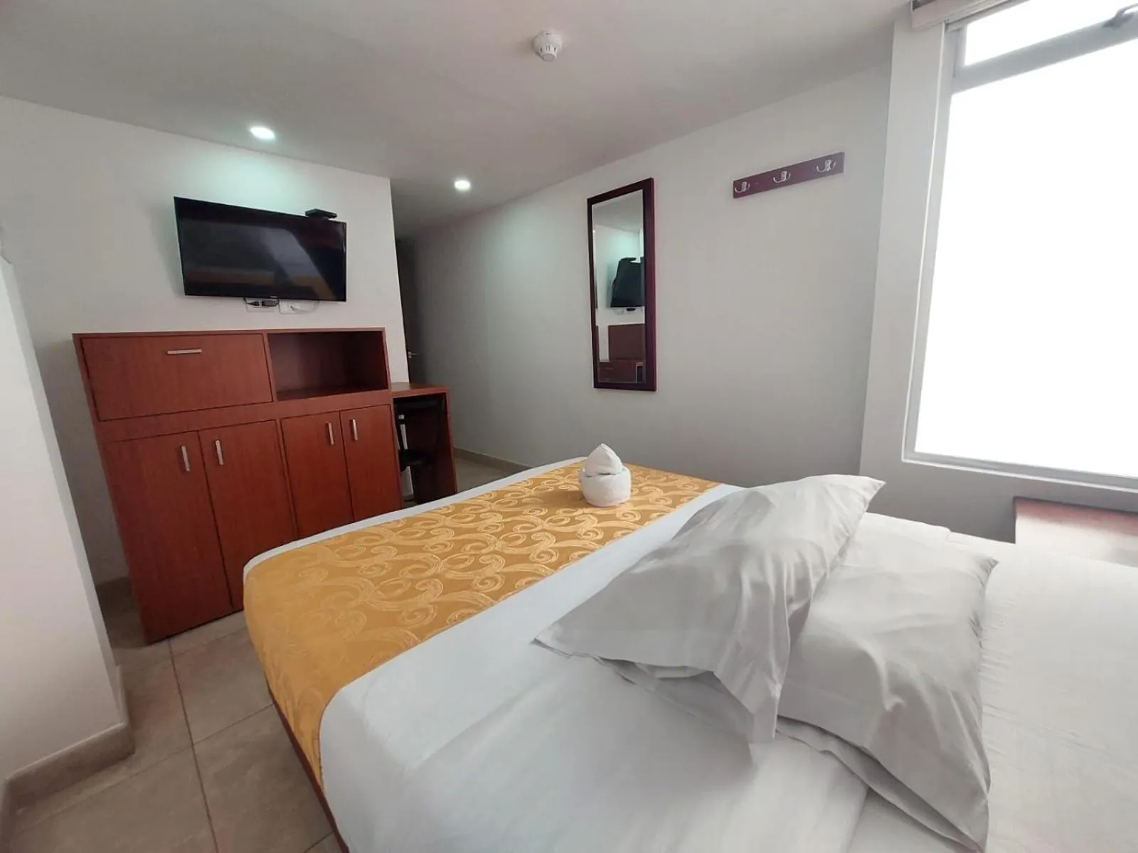 Bed in Hotel Cabrera Real