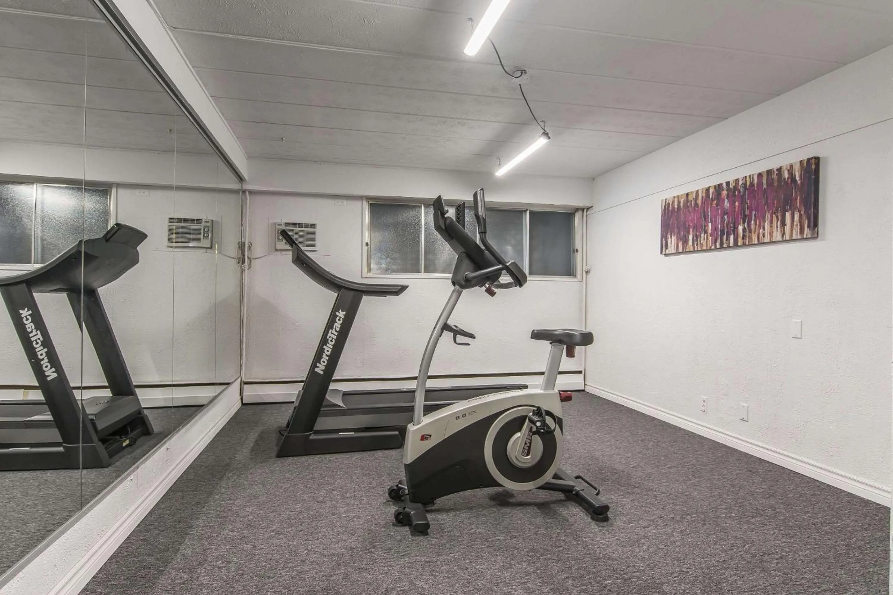 Fitness centre/facilities in Hôtel Le Principal