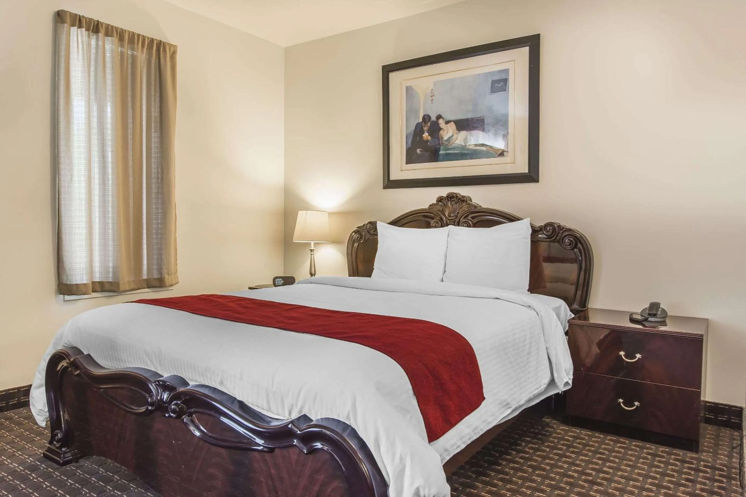 Photo of the whole room, Bed in Hôtel Le Principal