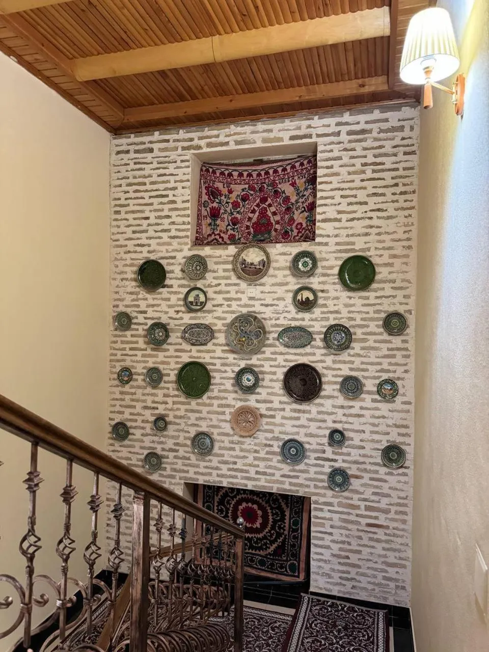 Decorative detail in Arba Hotel