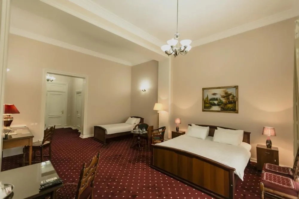 Bed in Konstantin Hotel