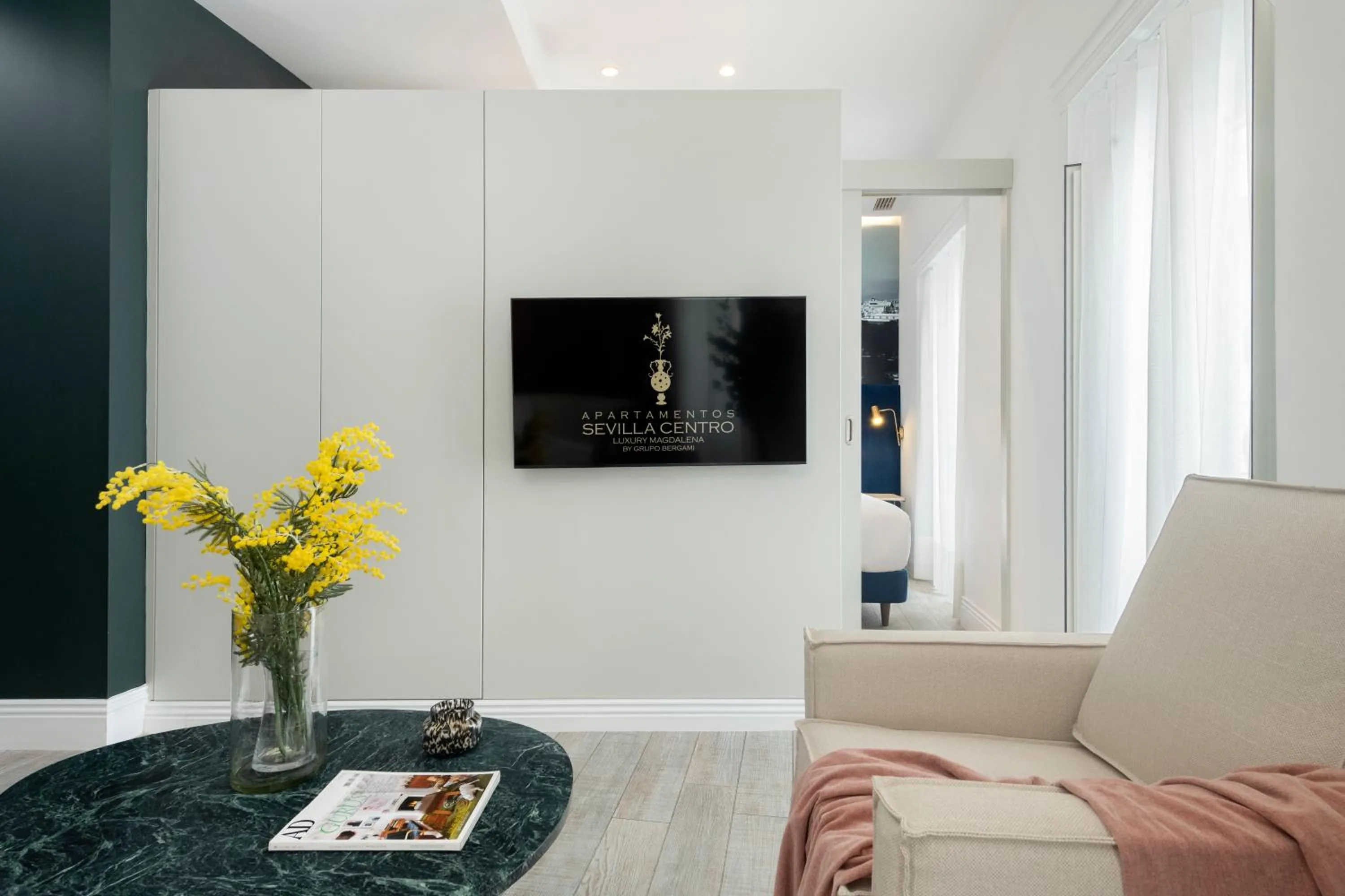 TV and multimedia in Apartamentos Sevilla Centro