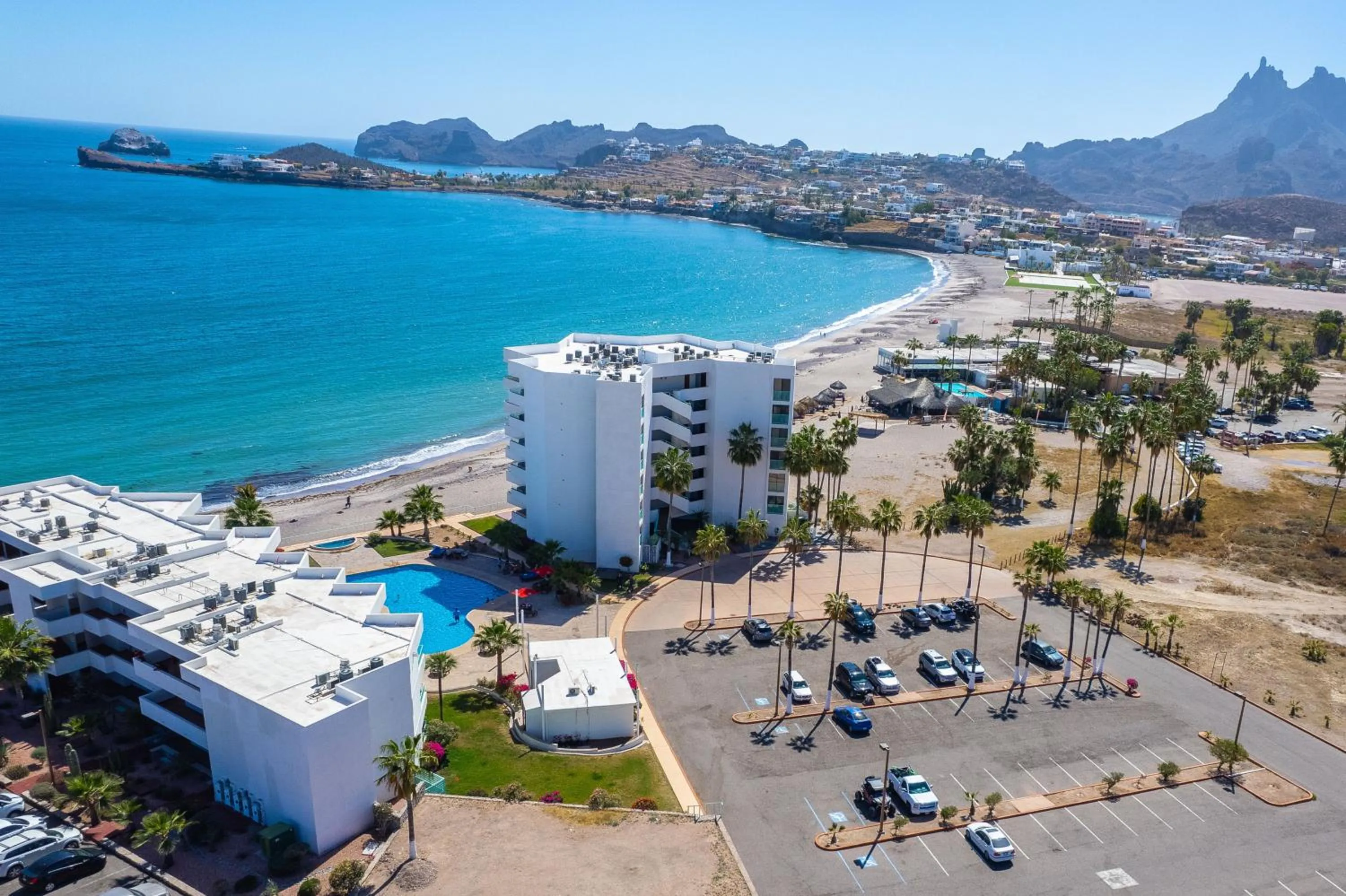 Bird's eye view in Condominios San Carlos