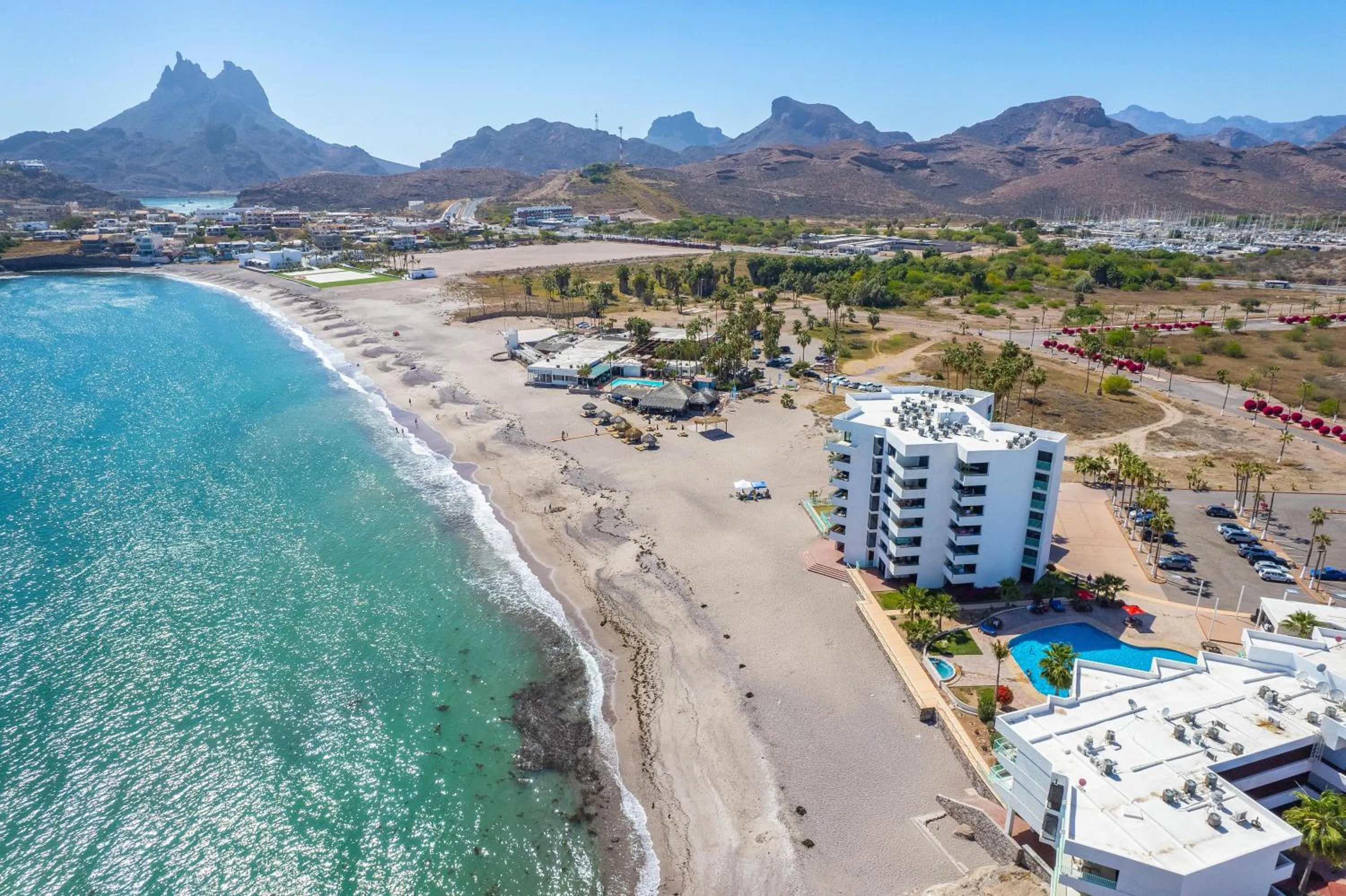 Bird's eye view in Condominios San Carlos
