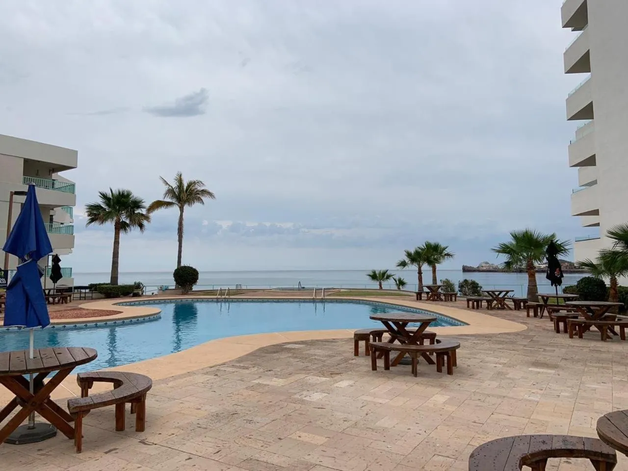 Swimming pool in Condominios San Carlos