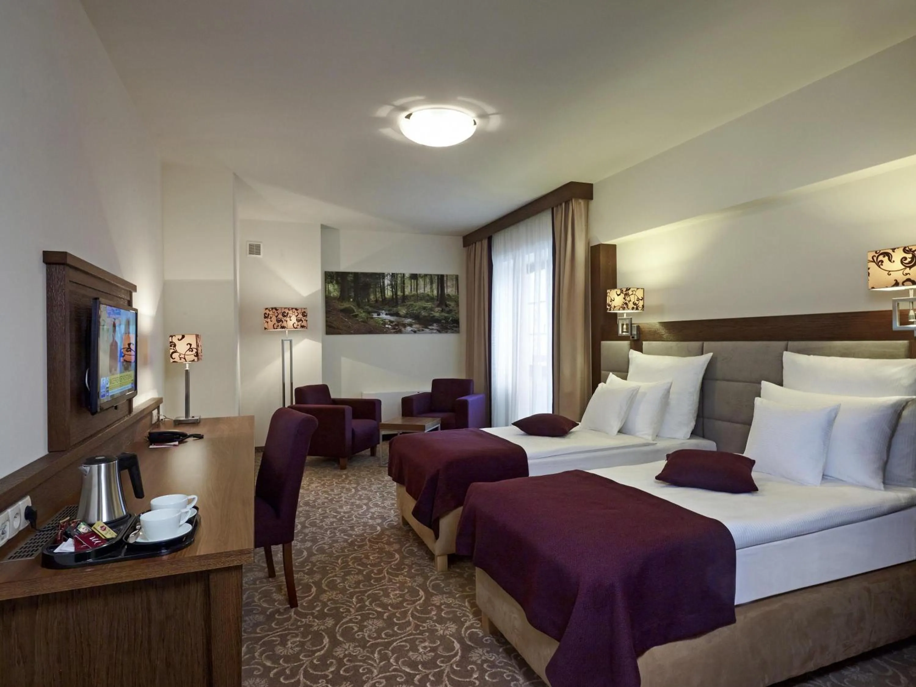 Bedroom, Bed in Hotel Mercure Krynica Zdrój Resort&Spa