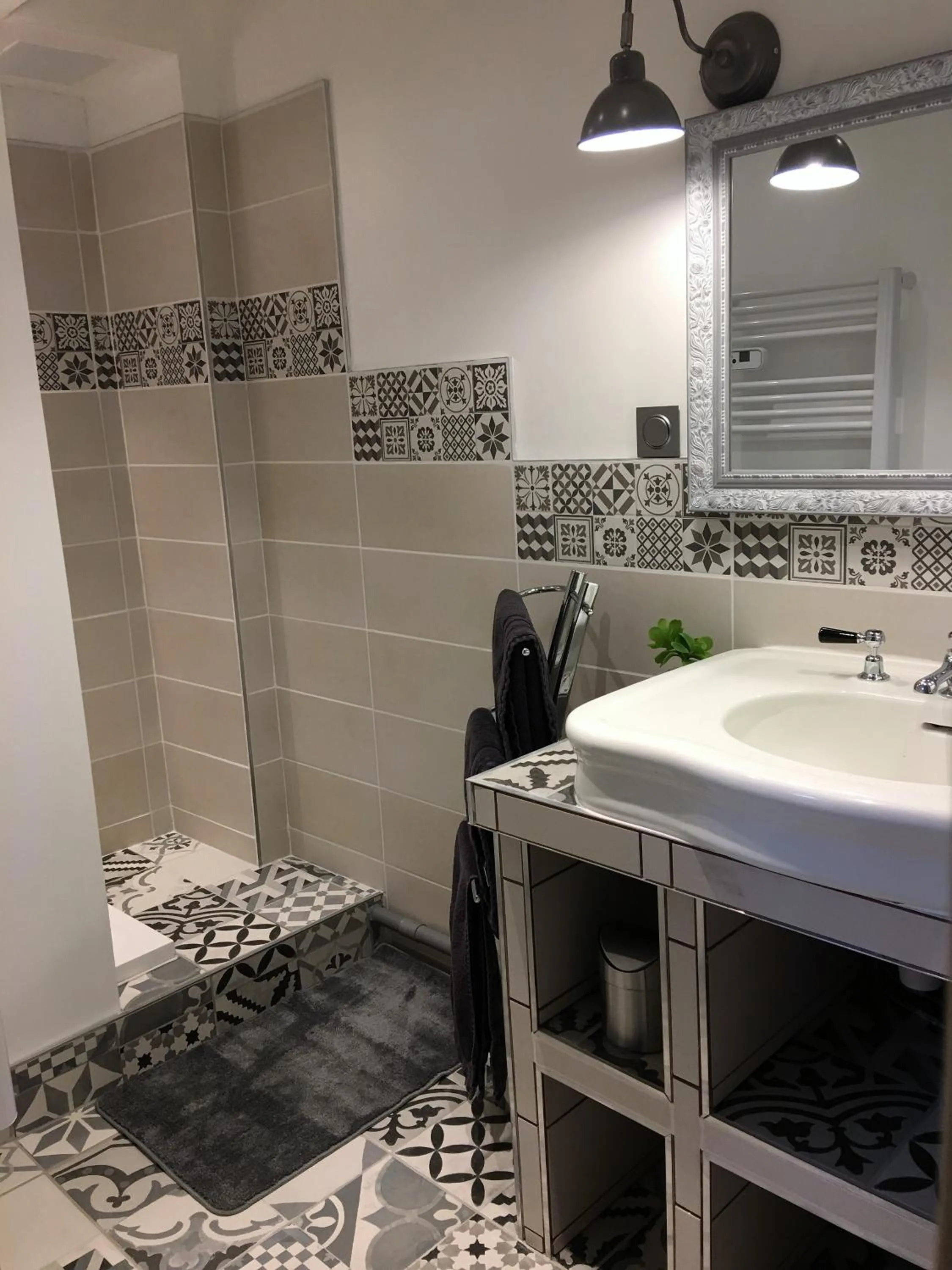 Bathroom in Au Bonheur Dupré B&B