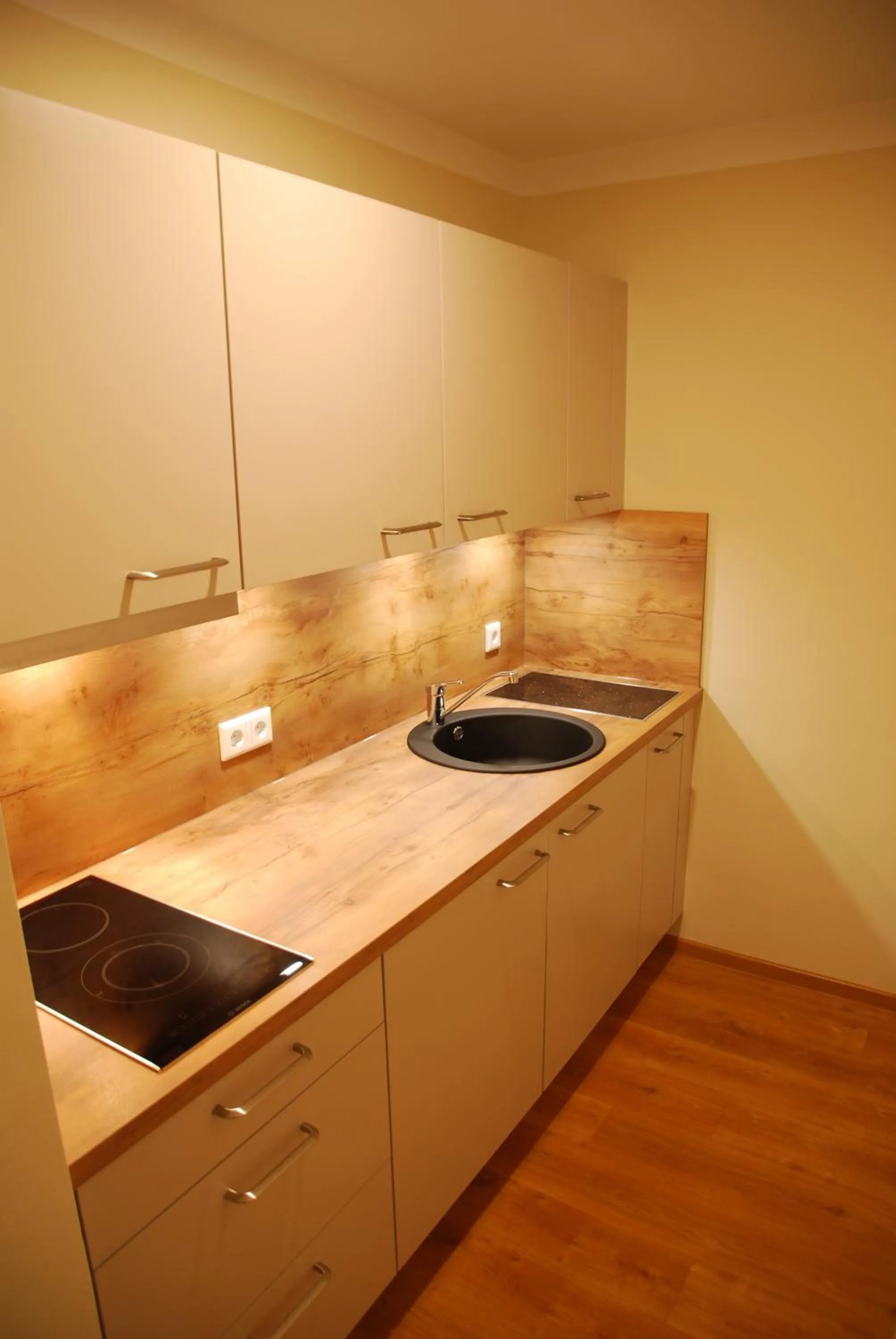 Kitchen or kitchenette in Walldorf Suites Boutique Hotel