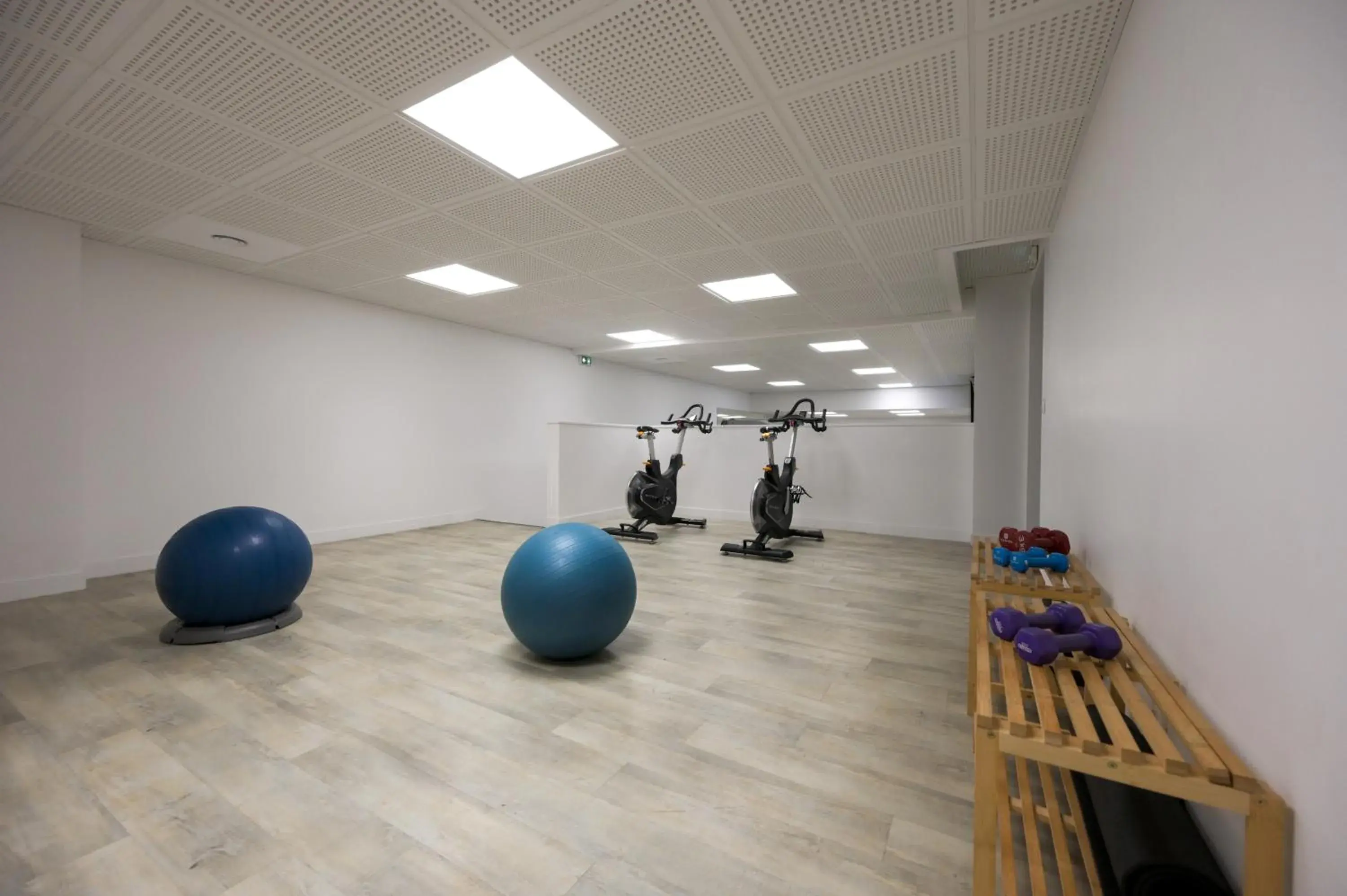 Fitness centre/facilities in Nemea Appart Hotel So Cloud Lyon Gare Part-Dieu Fitness centre/facilities in Nemea Appart Hotel So Cloud Lyon Gare Part-Dieu