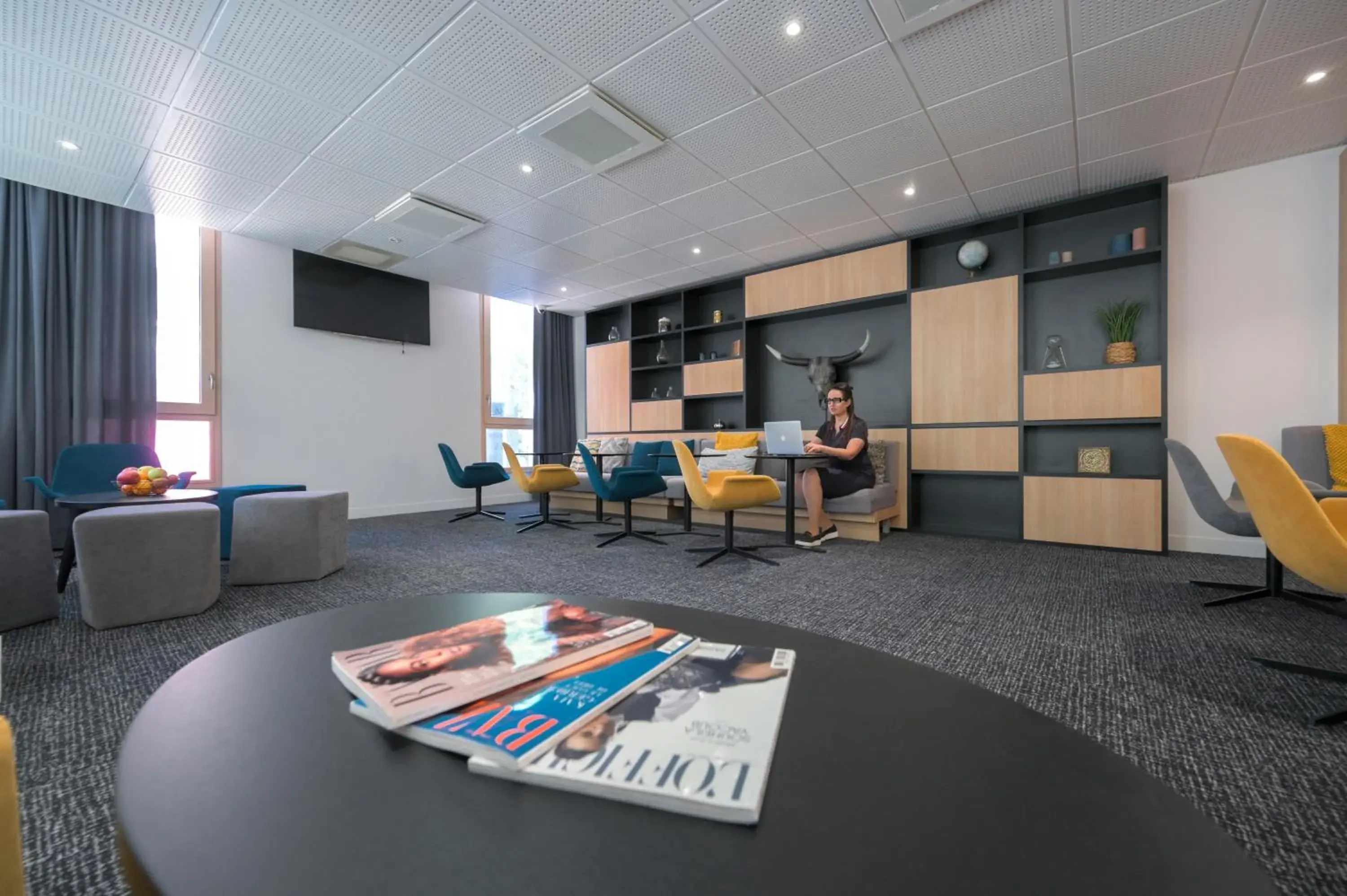 Lobby or reception in Nemea Appart Hotel So Cloud Lyon Gare Part-Dieu Lobby or reception in Nemea Appart Hotel So Cloud Lyon Gare Part-Dieu