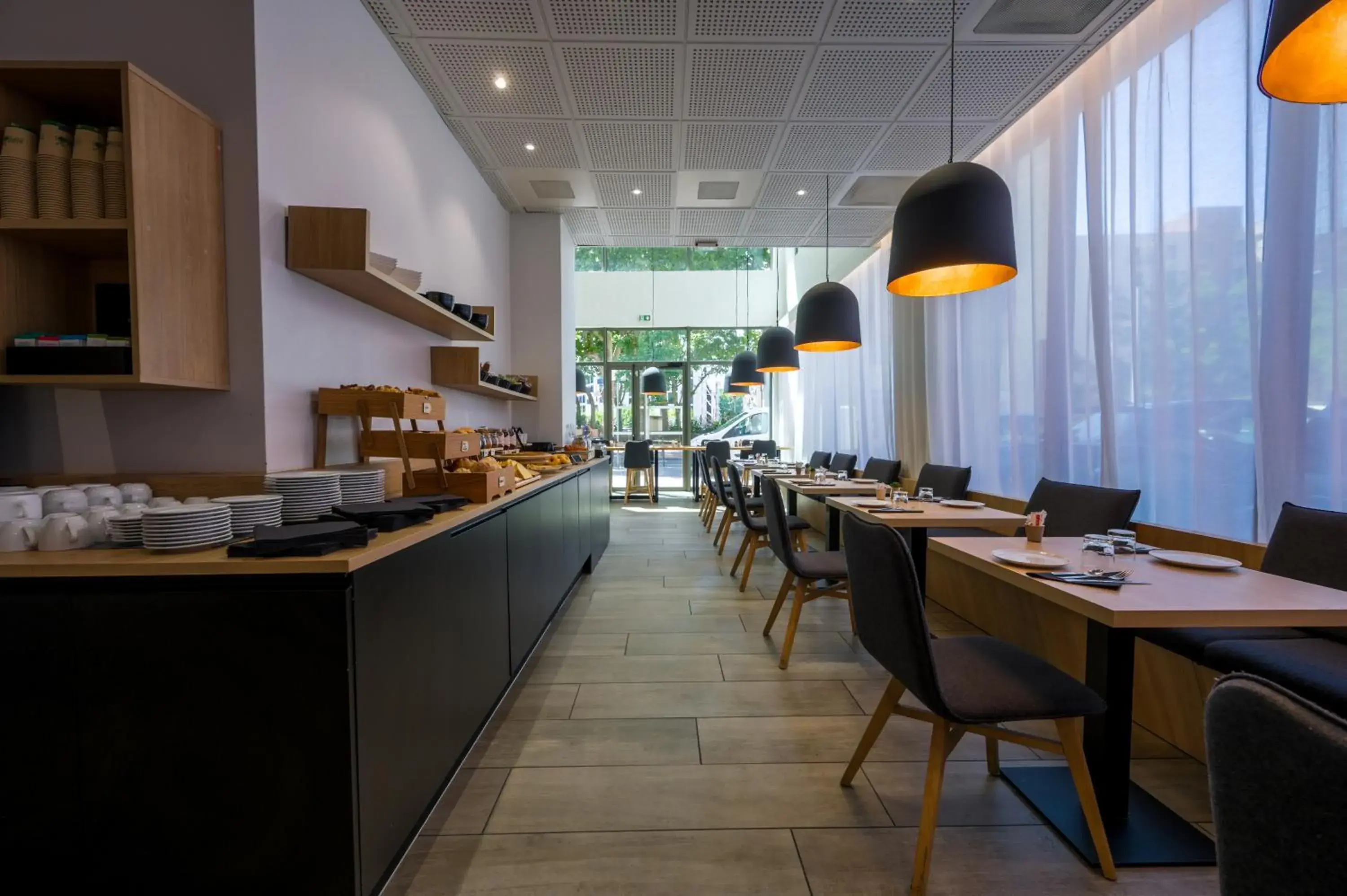 Buffet breakfast in Nemea Appart Hotel So Cloud Lyon Gare Part-Dieu Buffet breakfast in Nemea Appart Hotel So Cloud Lyon Gare Part-Dieu