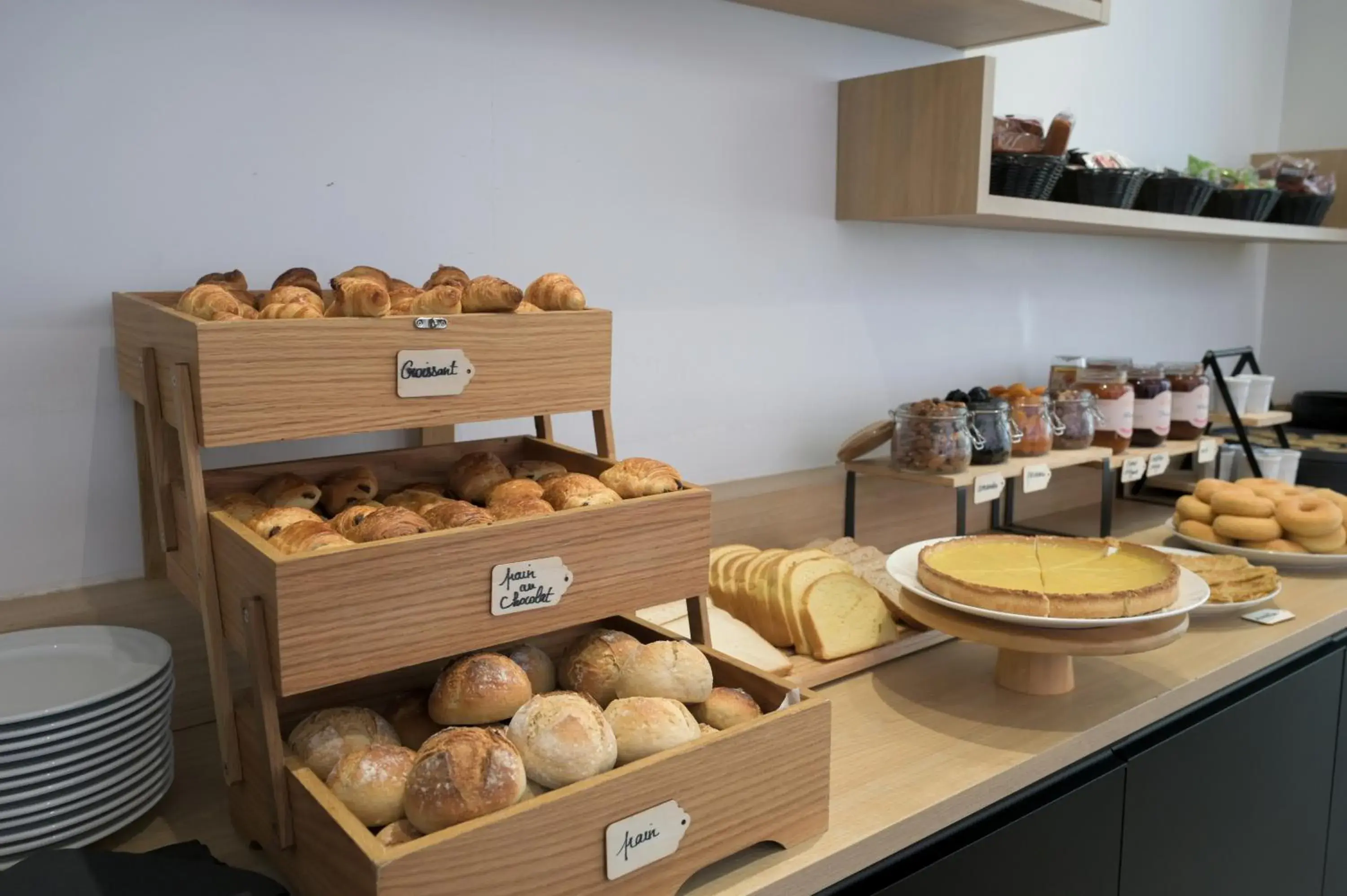 Buffet breakfast in Nemea Appart Hotel So Cloud Lyon Gare Part-Dieu Buffet breakfast in Nemea Appart Hotel So Cloud Lyon Gare Part-Dieu