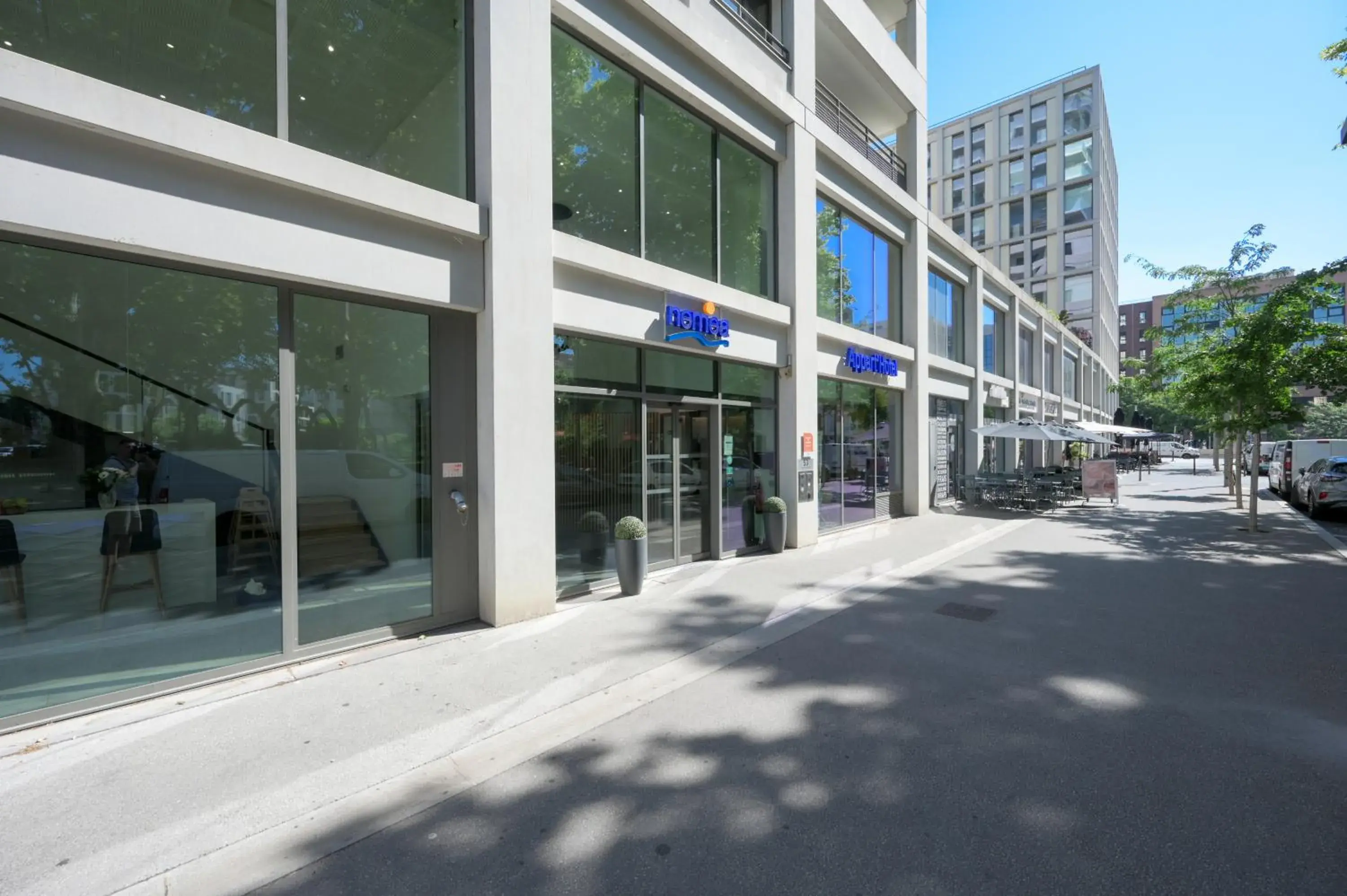 Property building in Nemea Appart Hotel So Cloud Lyon Gare Part-Dieu Property building in Nemea Appart Hotel So Cloud Lyon Gare Part-Dieu