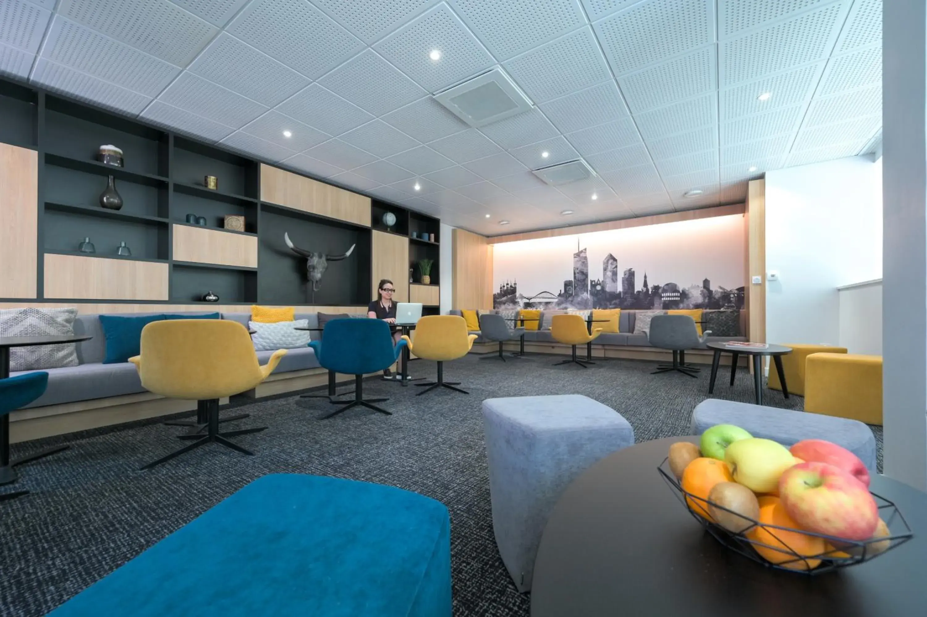 Lobby or reception in Nemea Appart Hotel So Cloud Lyon Gare Part-Dieu Lobby or reception in Nemea Appart Hotel So Cloud Lyon Gare Part-Dieu