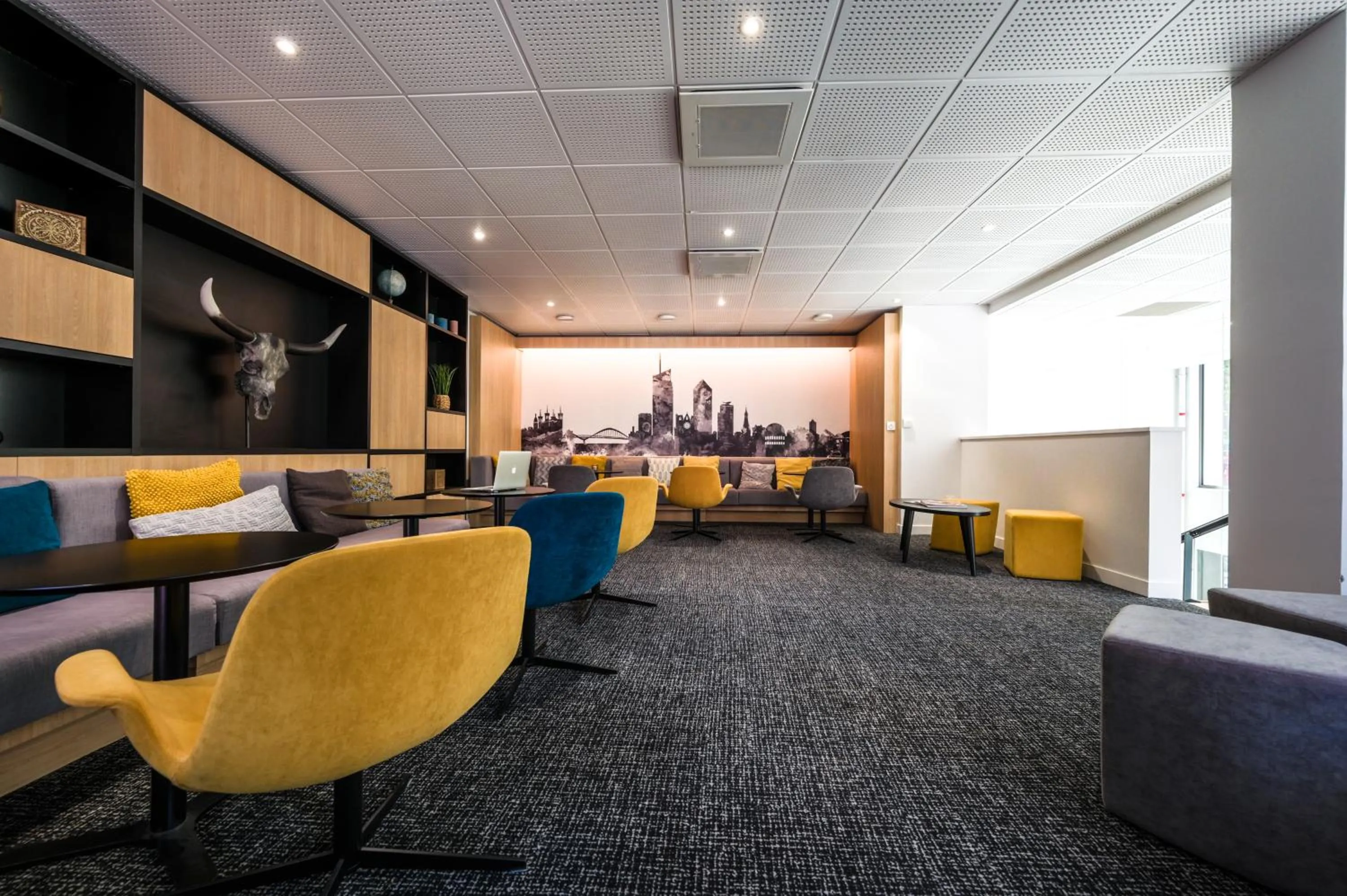 Lobby or reception in Nemea Appart Hotel So Cloud Lyon Gare Part-Dieu