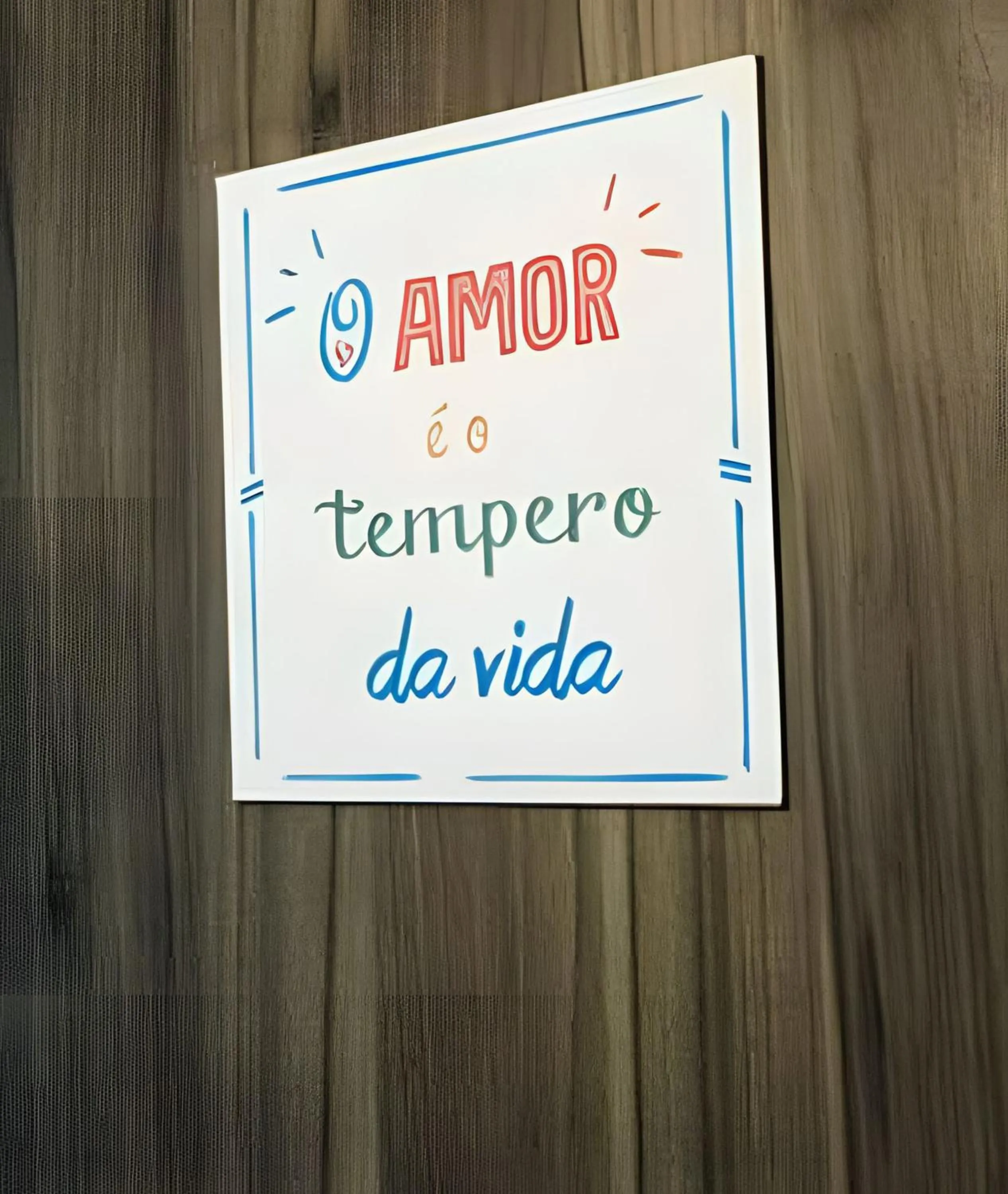 Decorative detail in Flat Mandai Cabo Frio