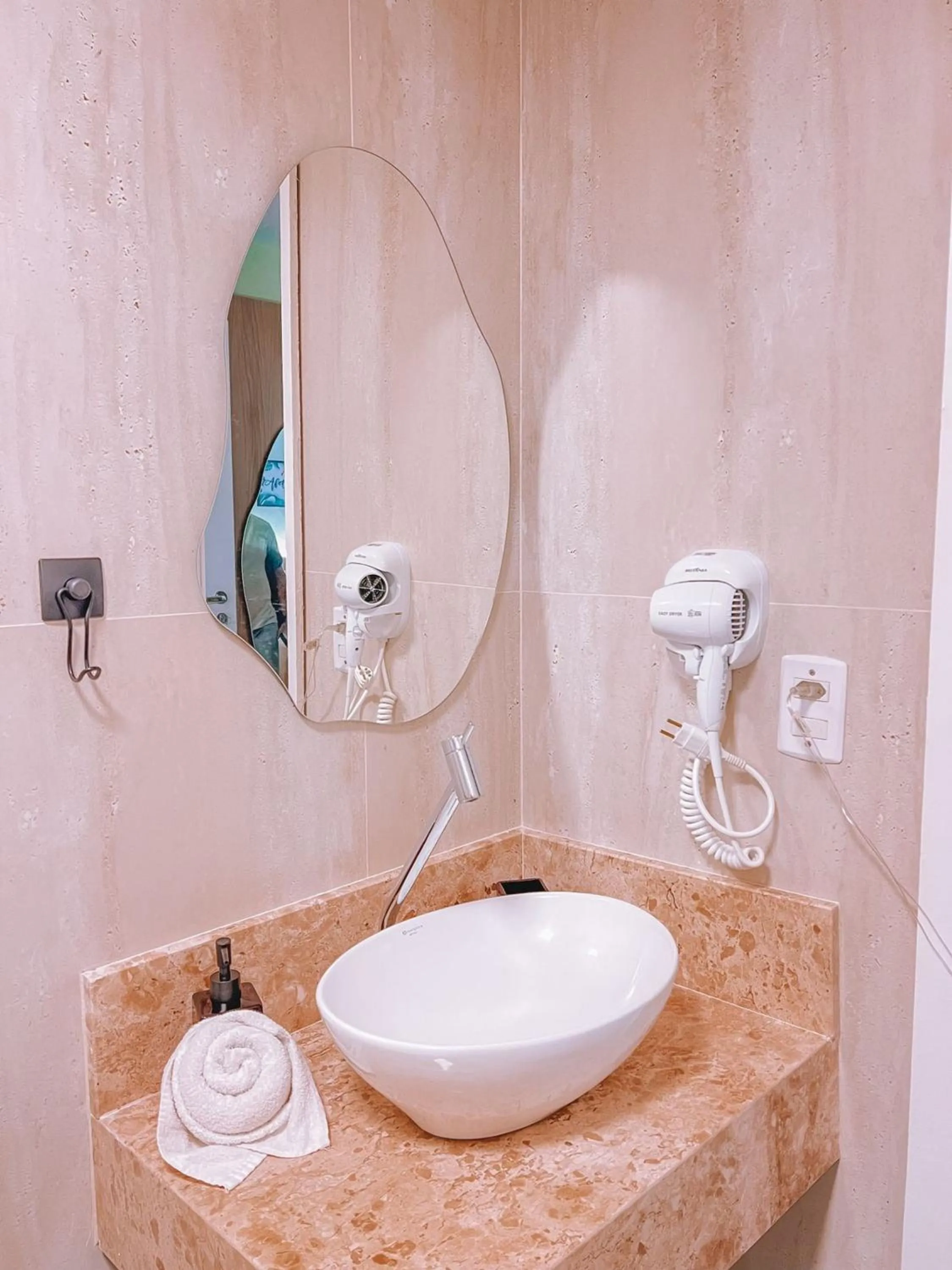 Toilet in Flat Mandai Cabo Frio