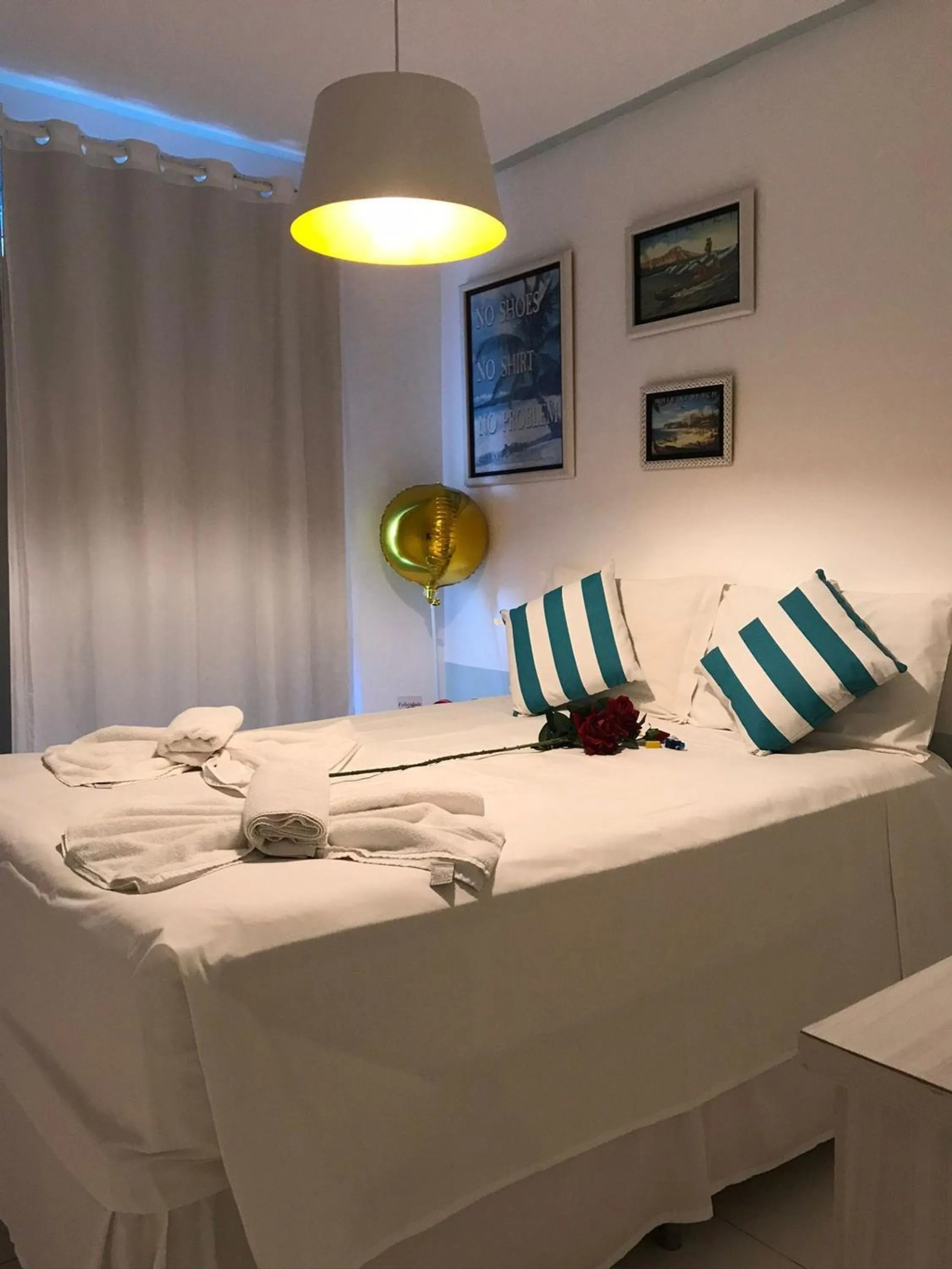 Bedroom, Bed in Flat Mandai Cabo Frio