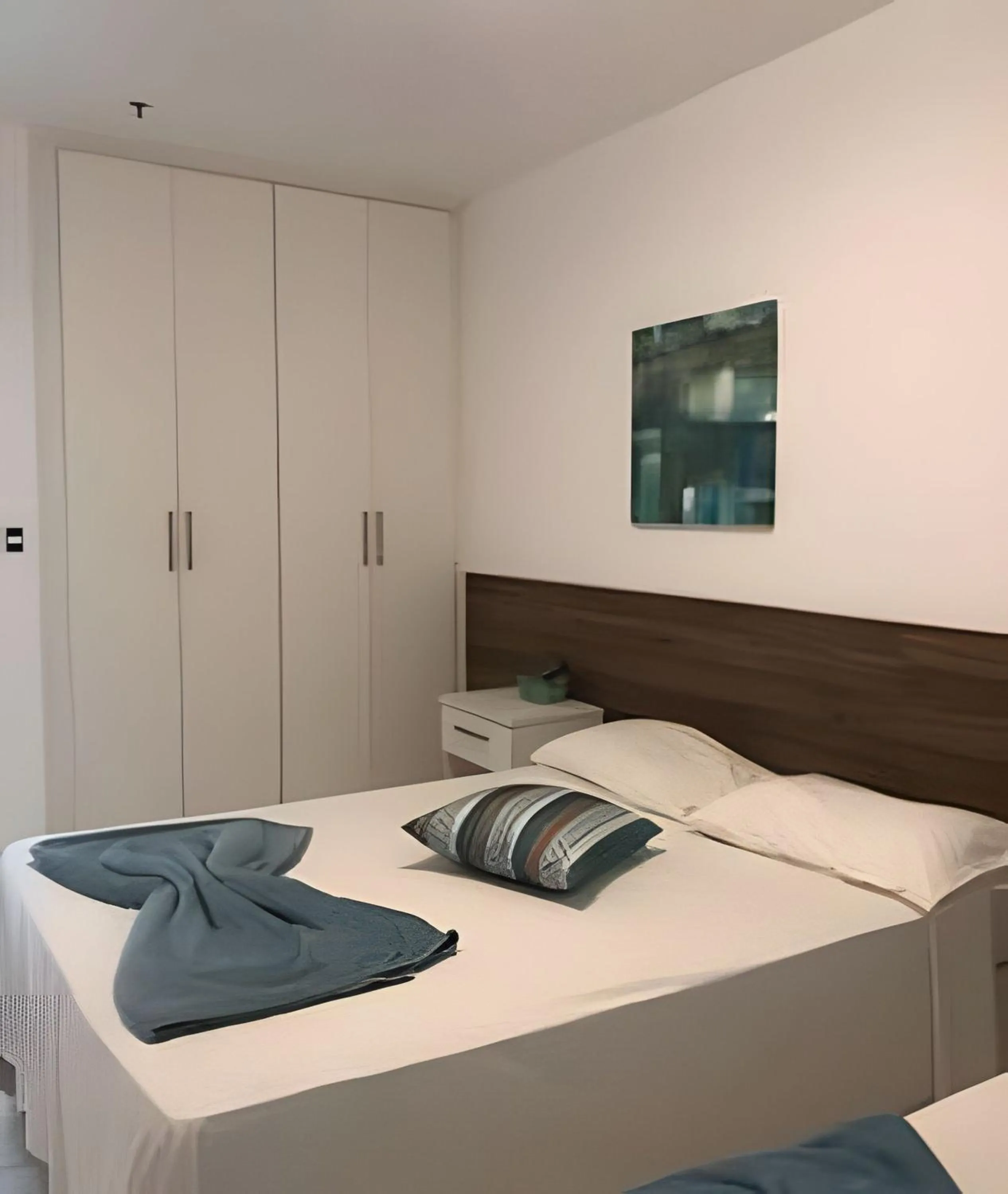 Bedroom, Bed in Flat Mandai Cabo Frio