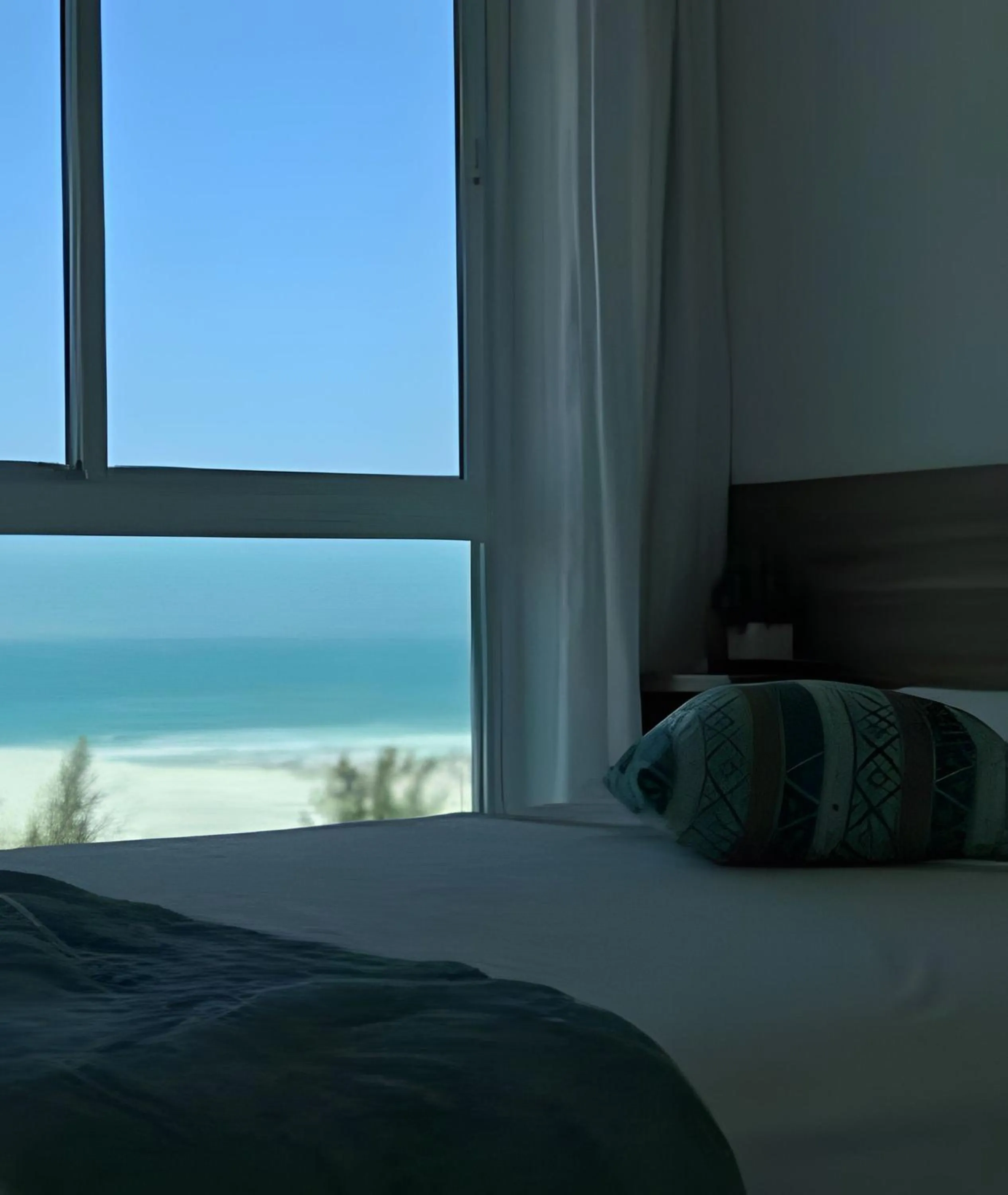 Sea view, Bed in Flat Mandai Cabo Frio