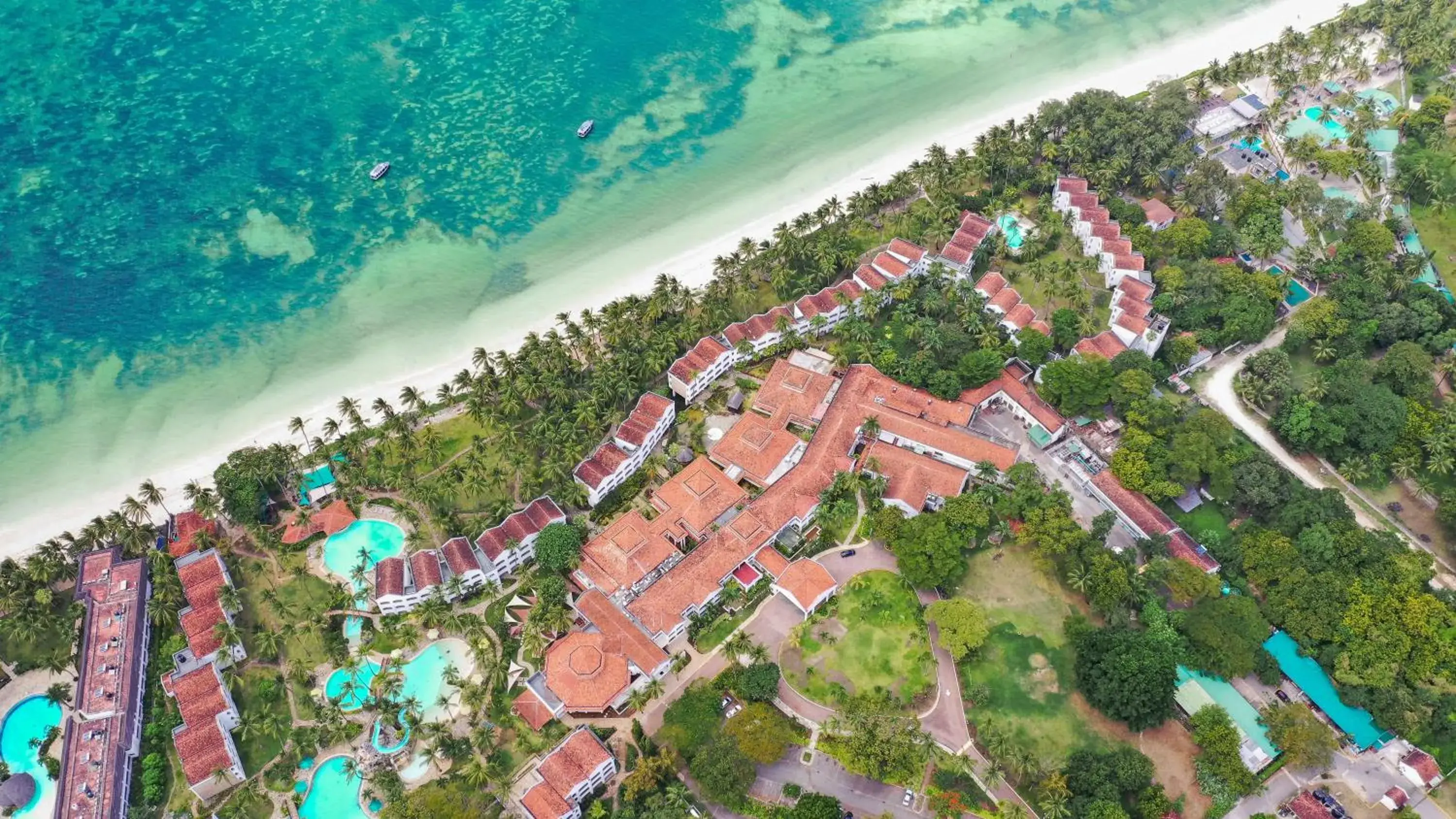 Bird's eye view in Sarova Whitesands Beach Resort & Spa Bird's eye view in Sarova Whitesands Beach Resort & Spa
