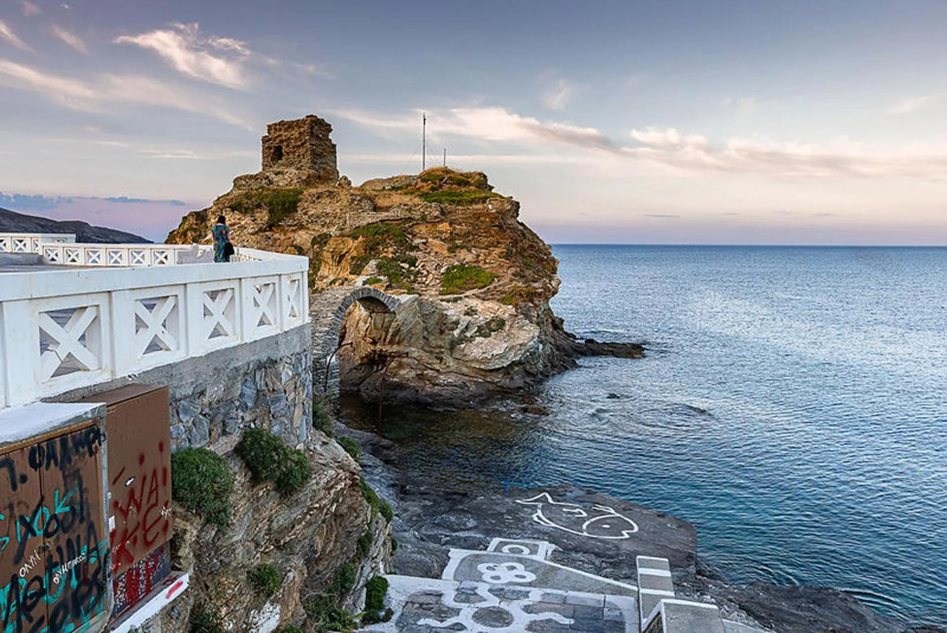 Nearby landmark in Castel Abaso Boutique Apartments by Explore Andros