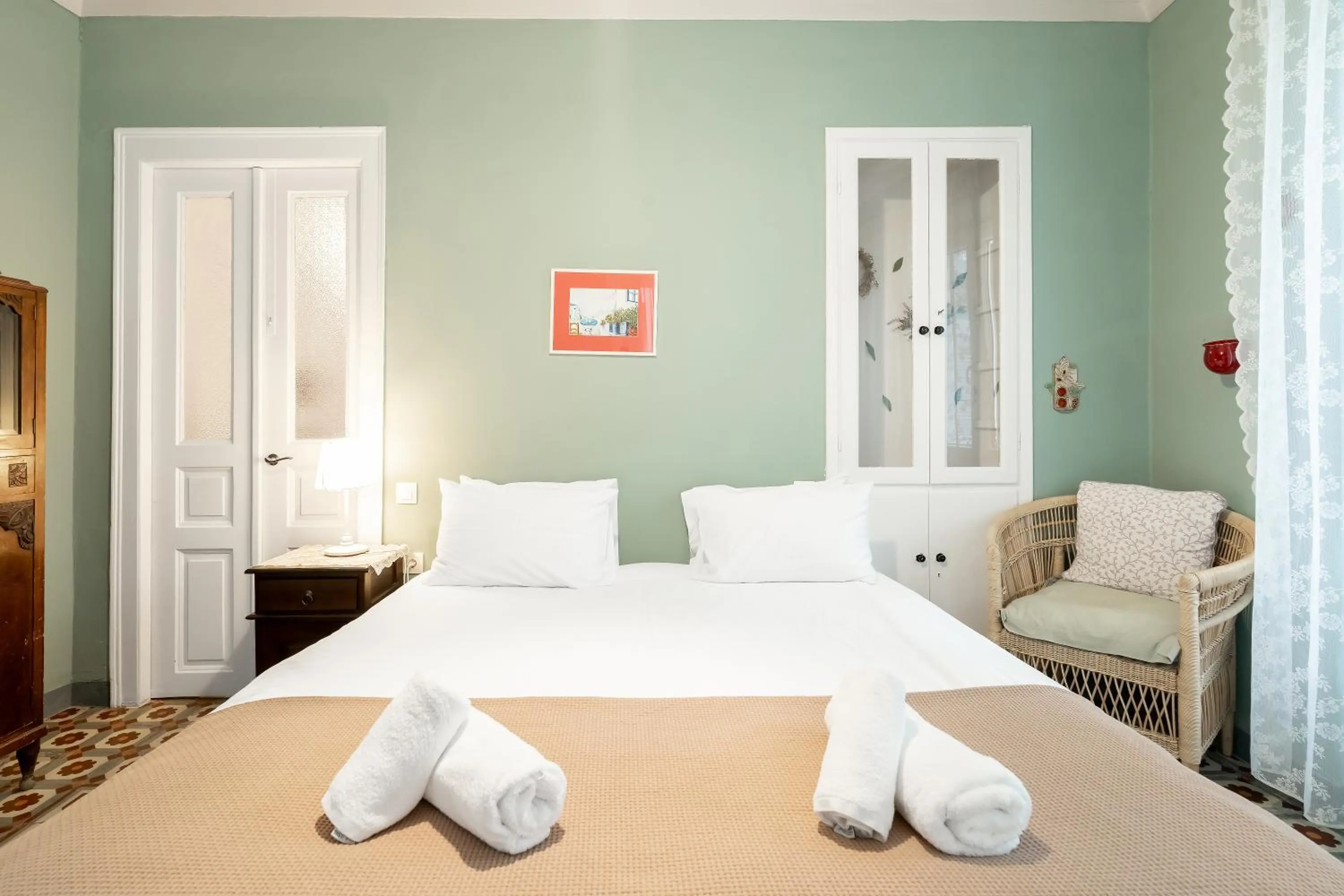 Bed in Castel Abaso Boutique Apartments by Explore Andros