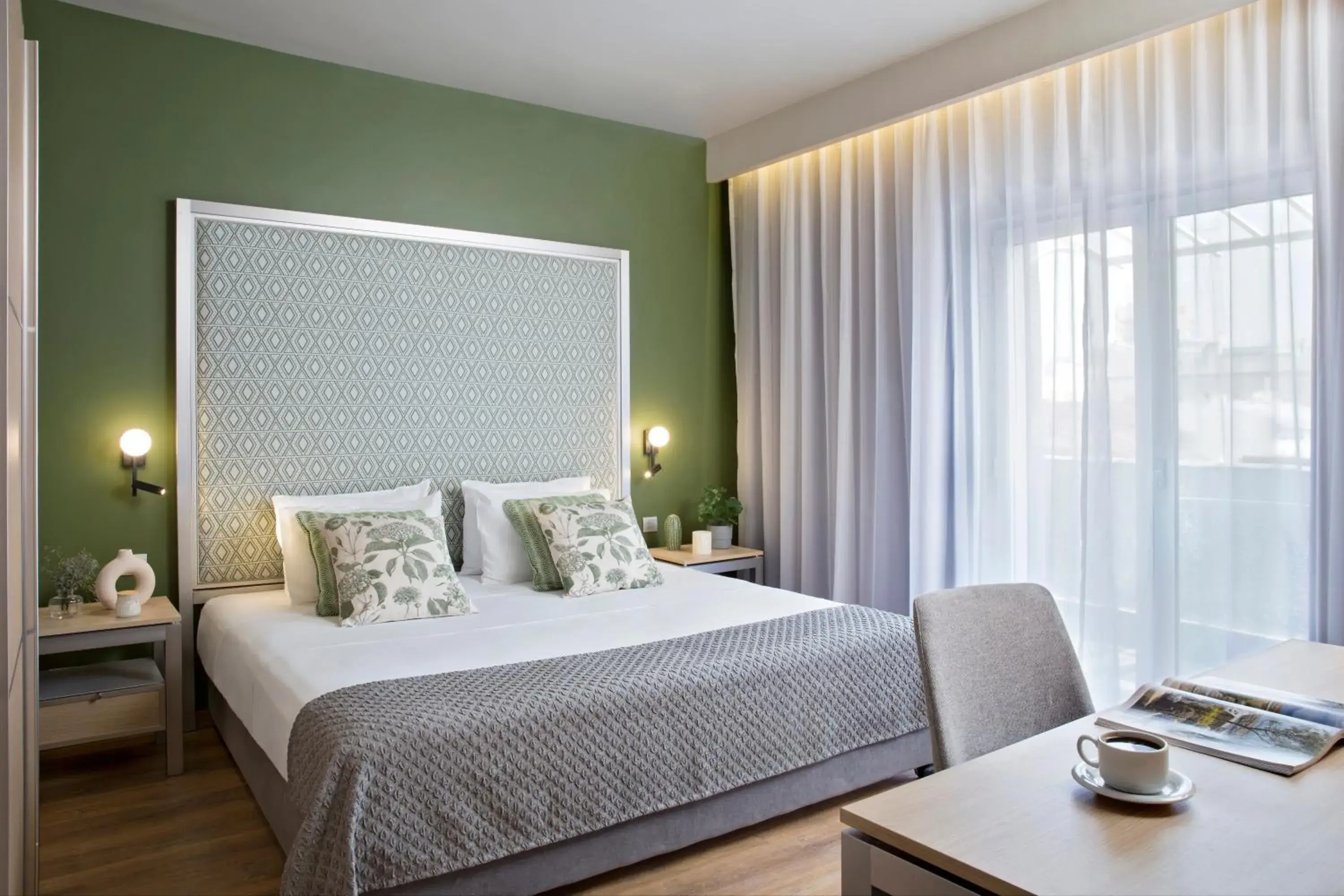 King Suite with Balcony in Central Hotel, Trademark Collection by Wyndham King Suite with Balcony in Central Hotel, Trademark Collection by Wyndham