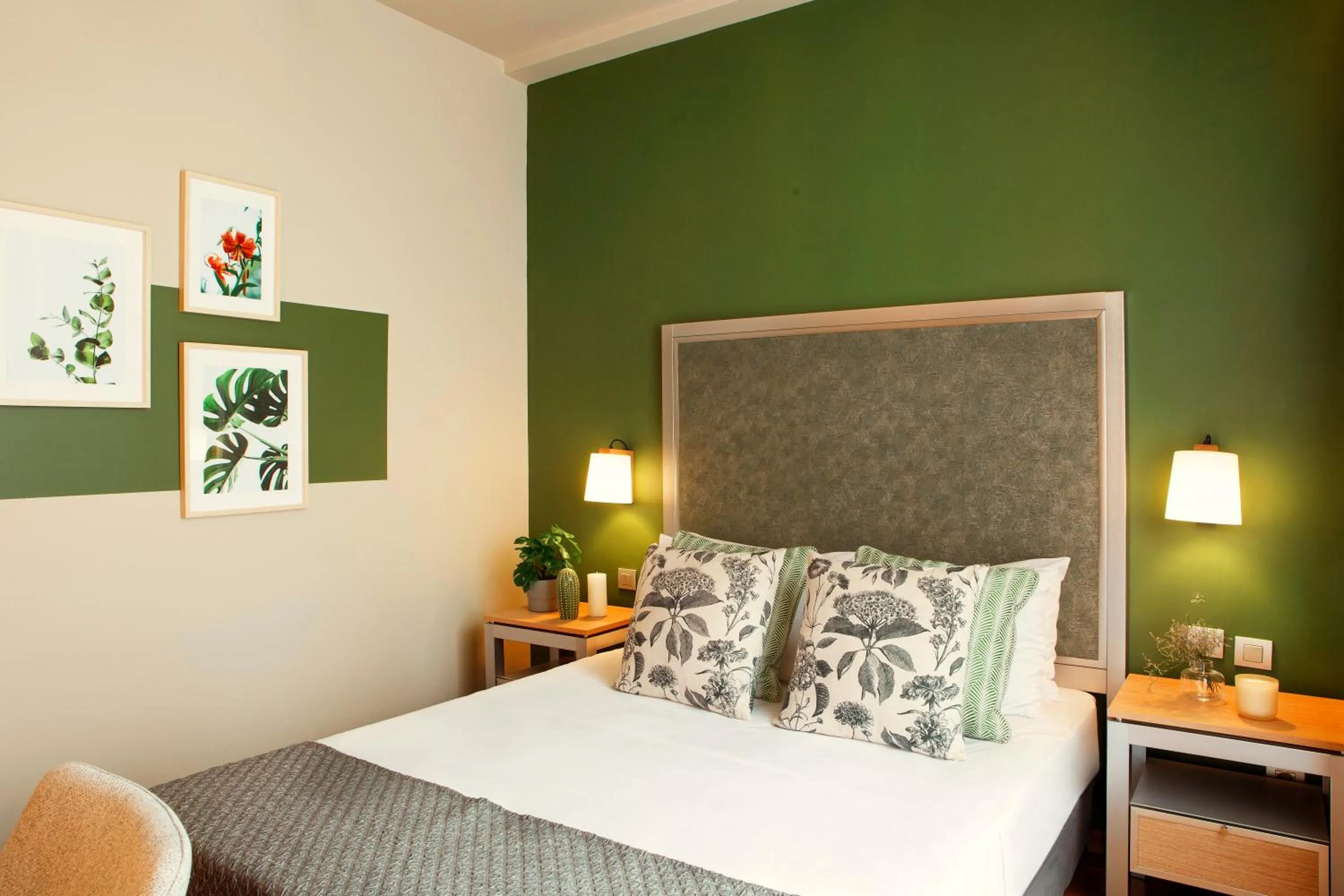 Bed in Zeus Essence Bucharest Central