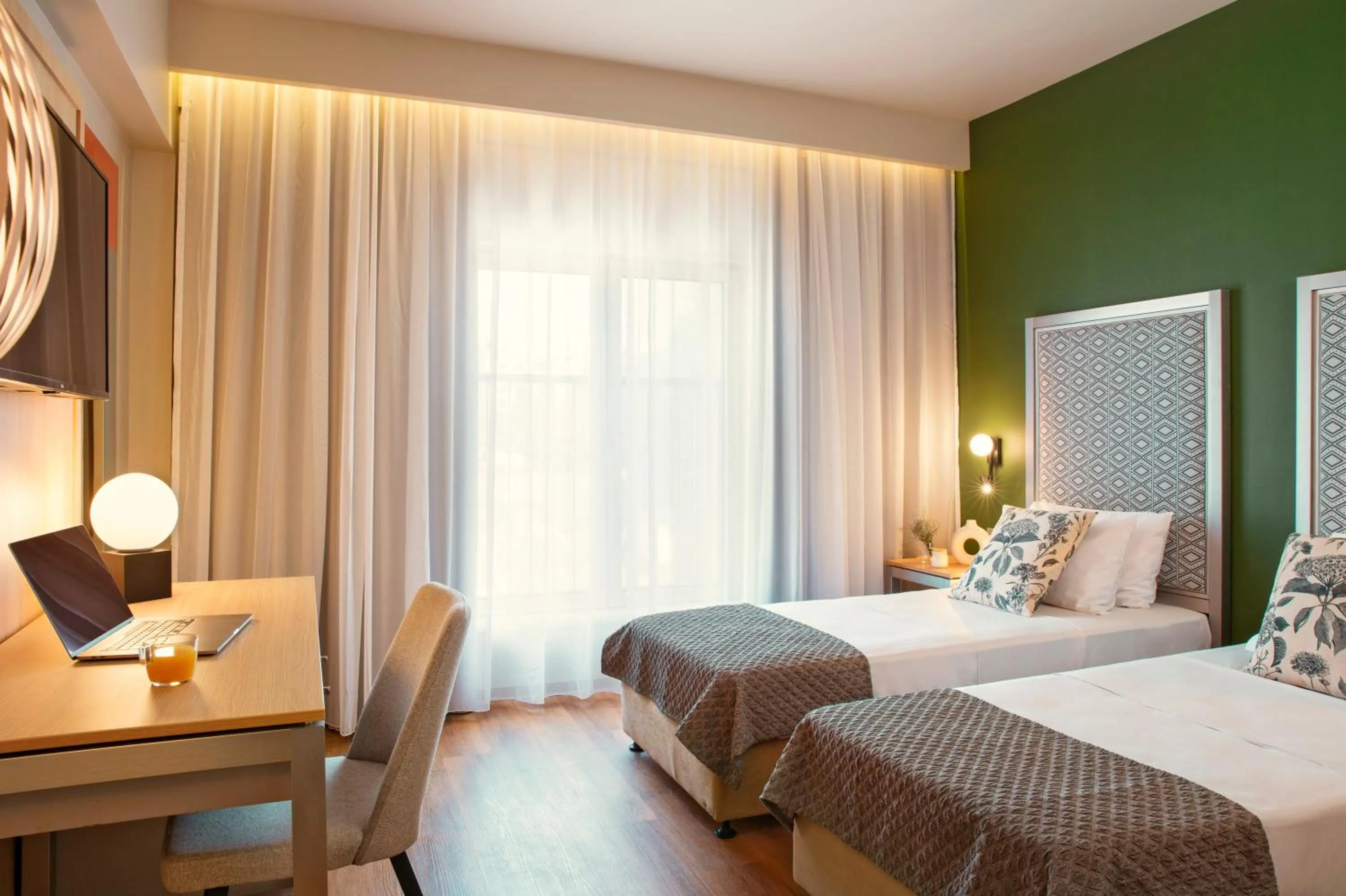 Bed in Zeus Essence Bucharest Central