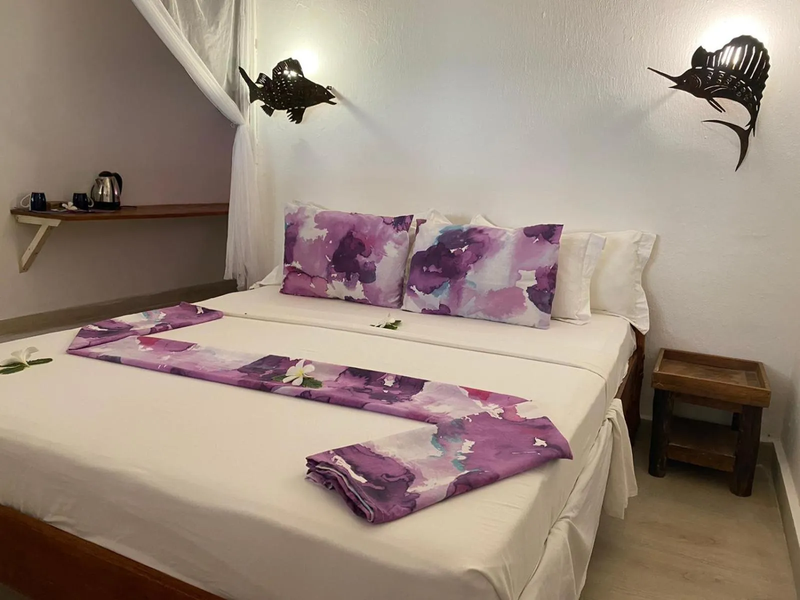 Bed in Karamba Eco Boutique Hotel