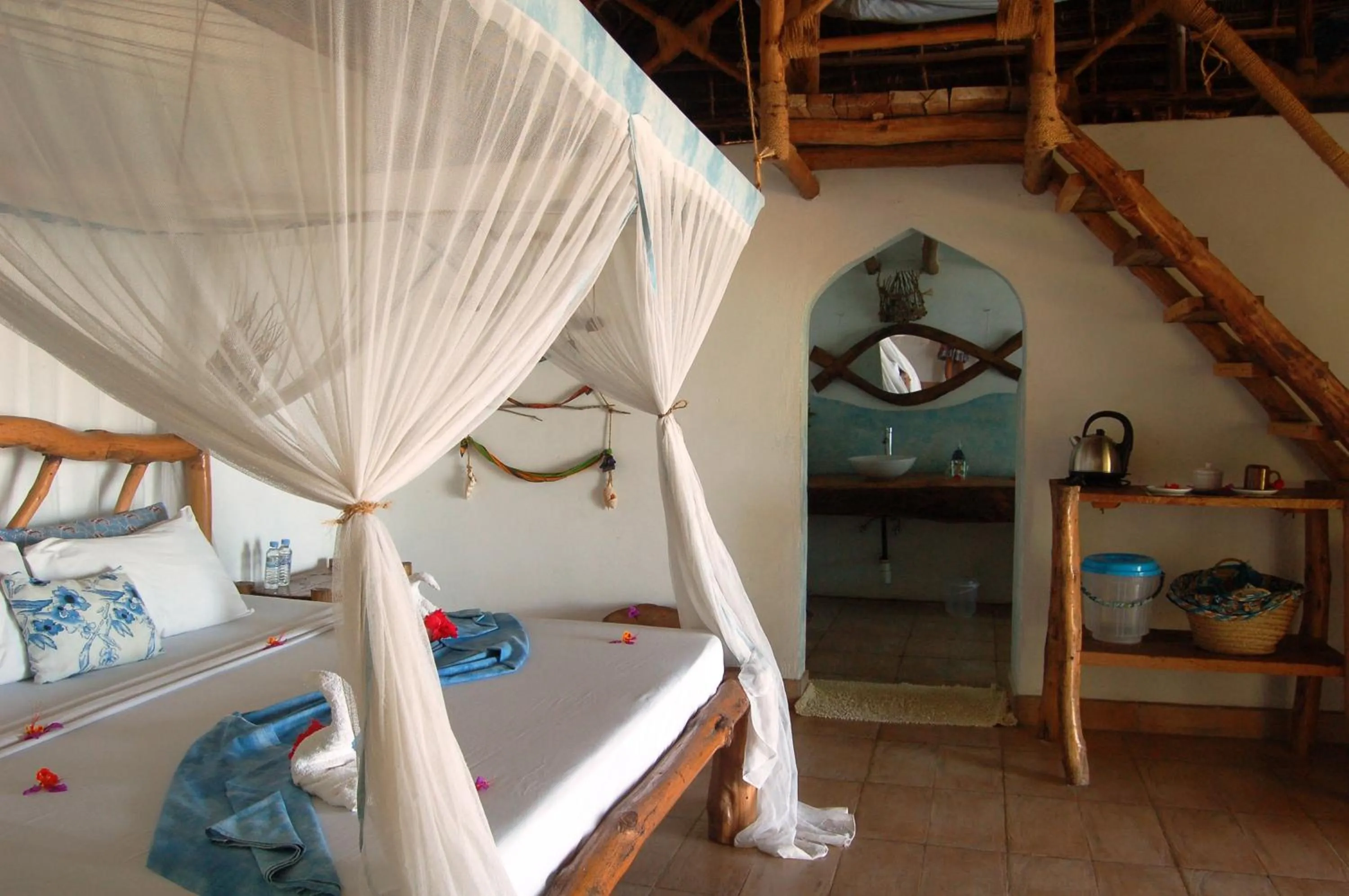 Bedroom in Karamba Eco Boutique Hotel
