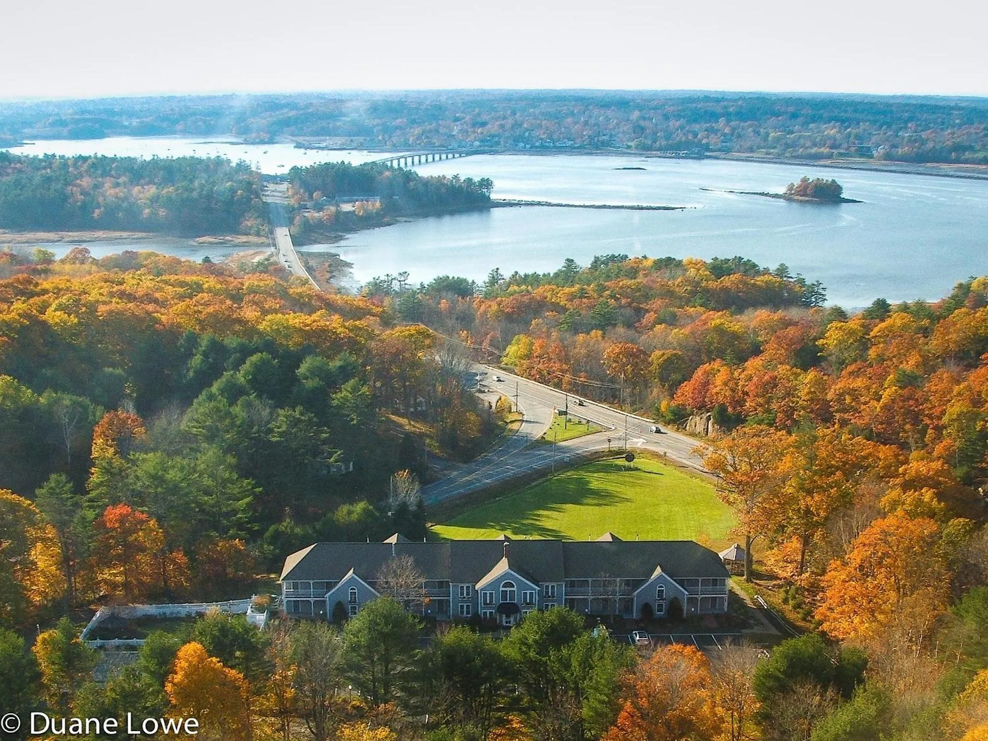 Bird's eye view in Cod Cove Inn, BW Signature Collection-Boothbay Harbor Area