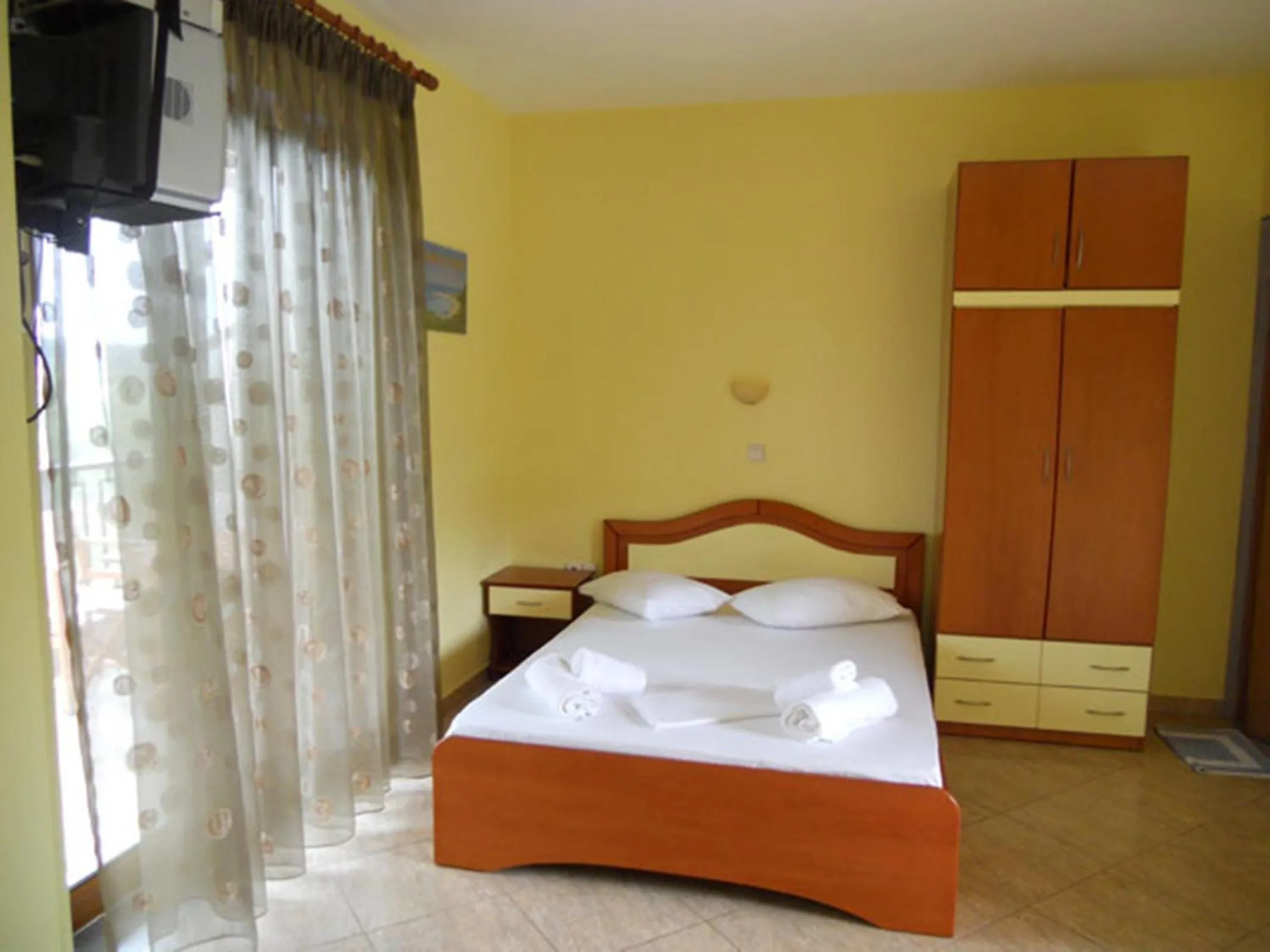 Bed in Studios Alexandros