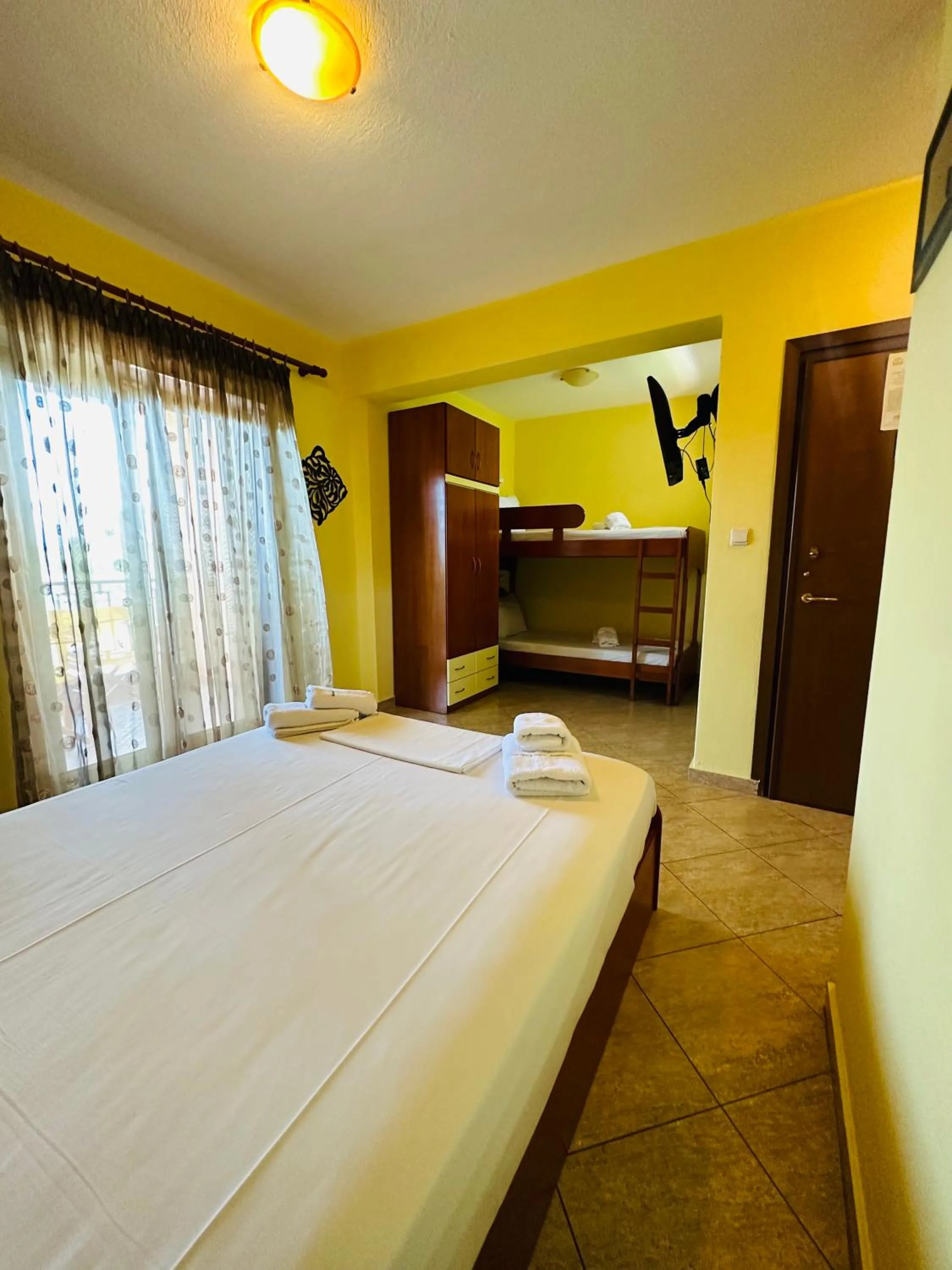 Bed in Studios Alexandros